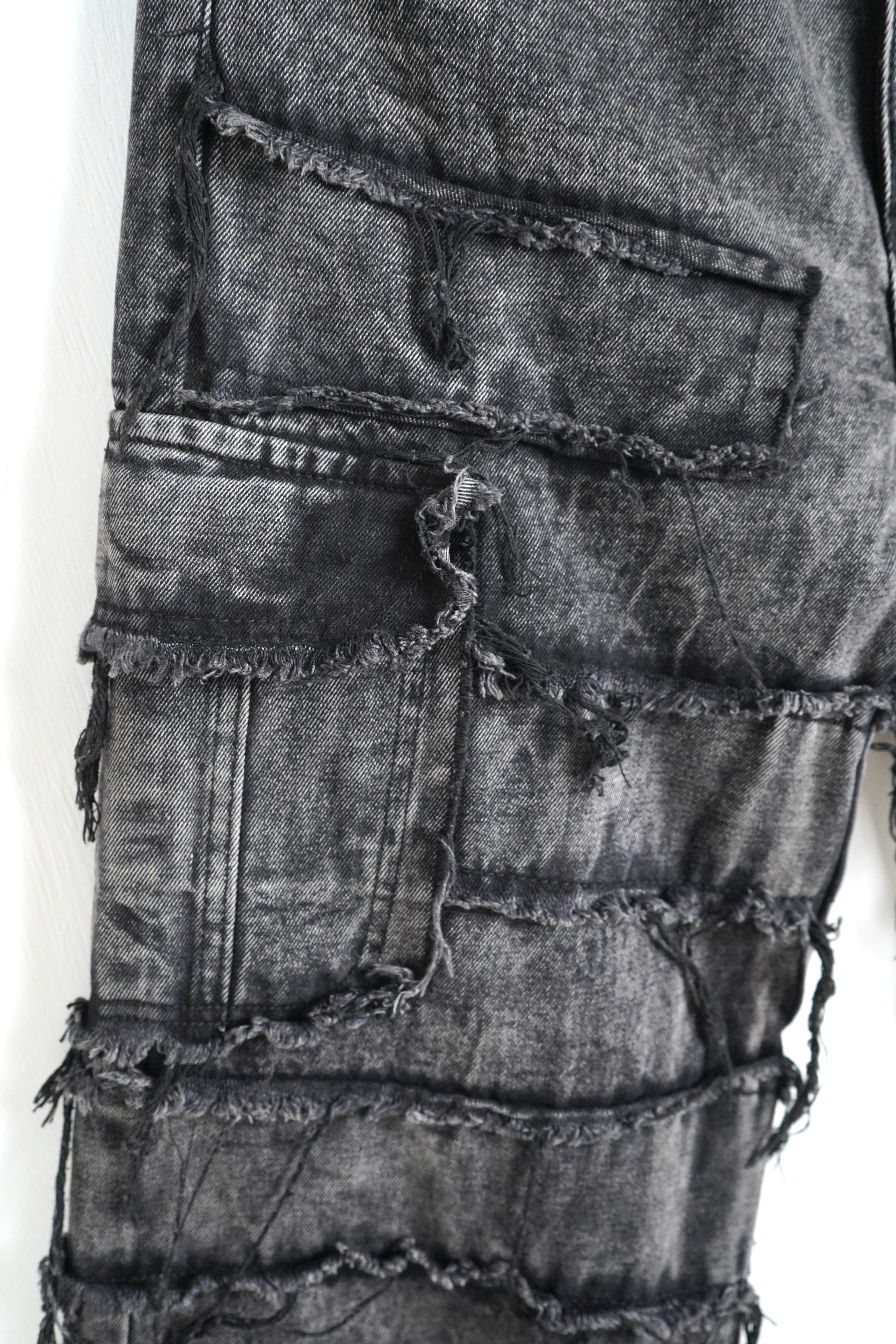 JEANS LAVORATO BAGGY LAVAGGIO PIOMBO 8123