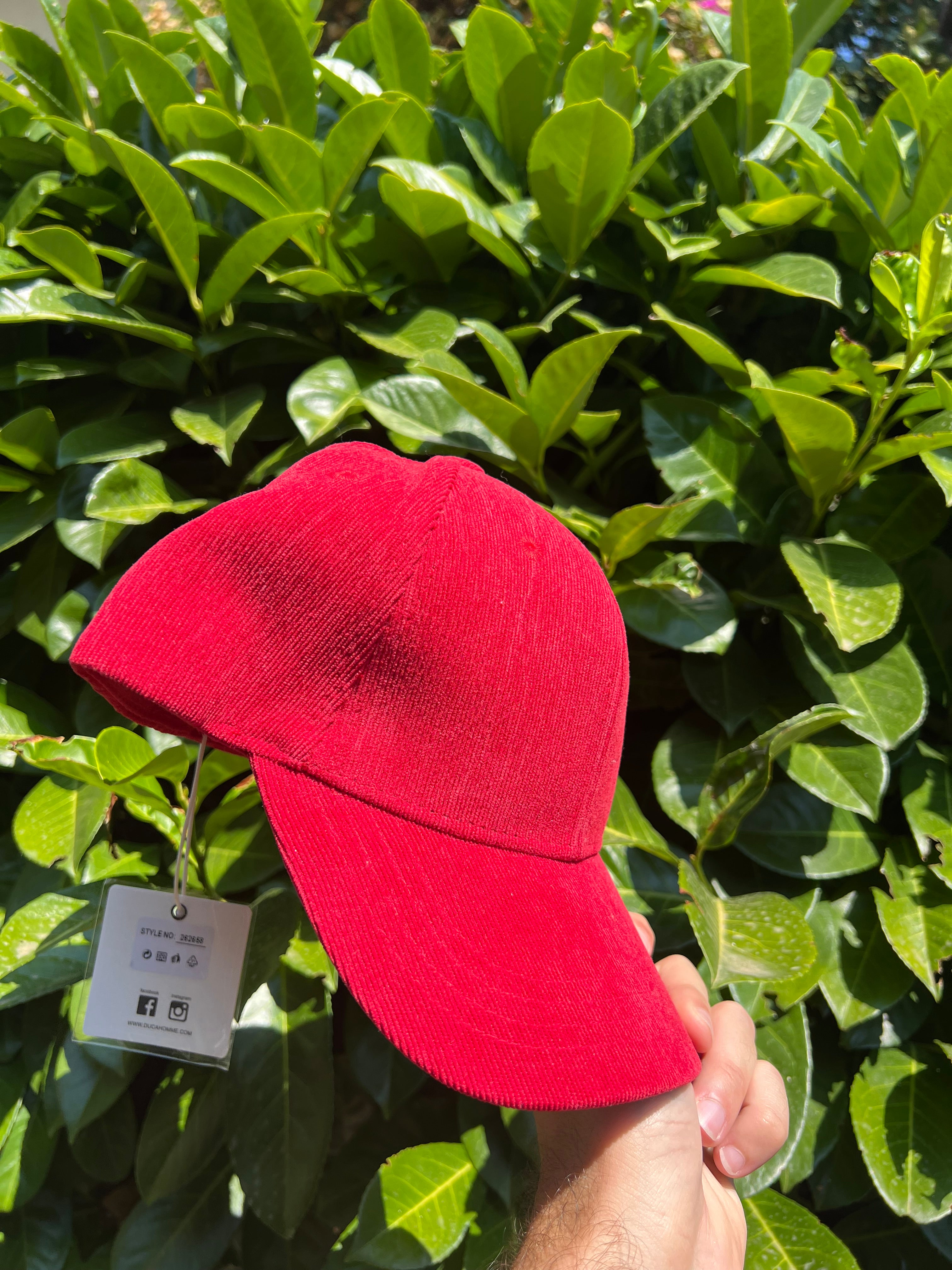 Cappello Millerighe Rosso