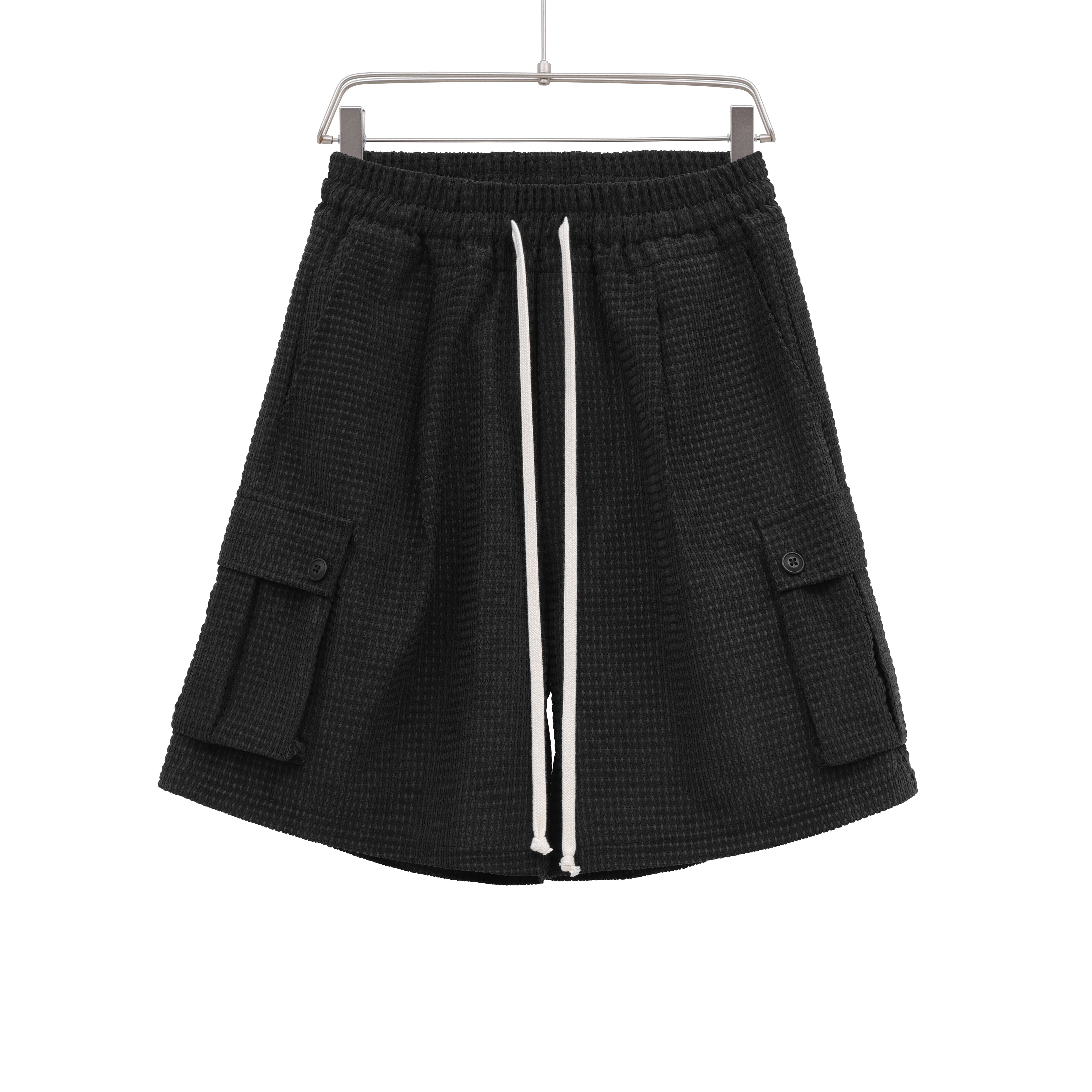Cargo Ricamato Nero