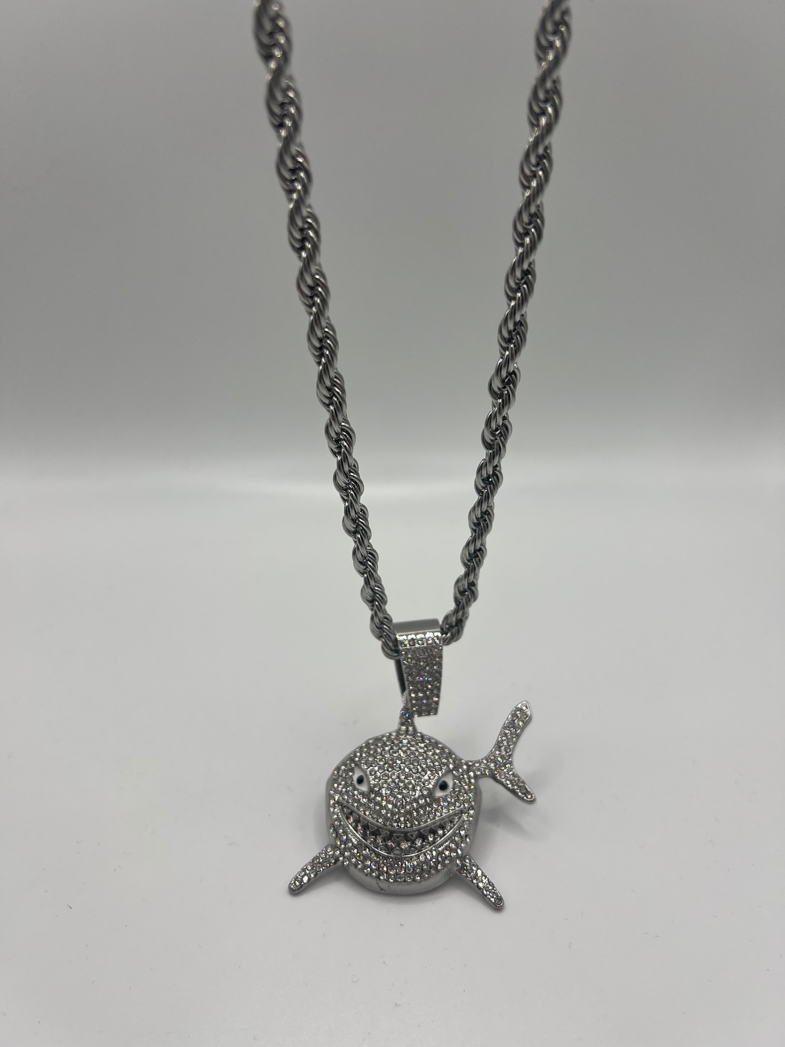 COLLANA DIAMANTI SHARK