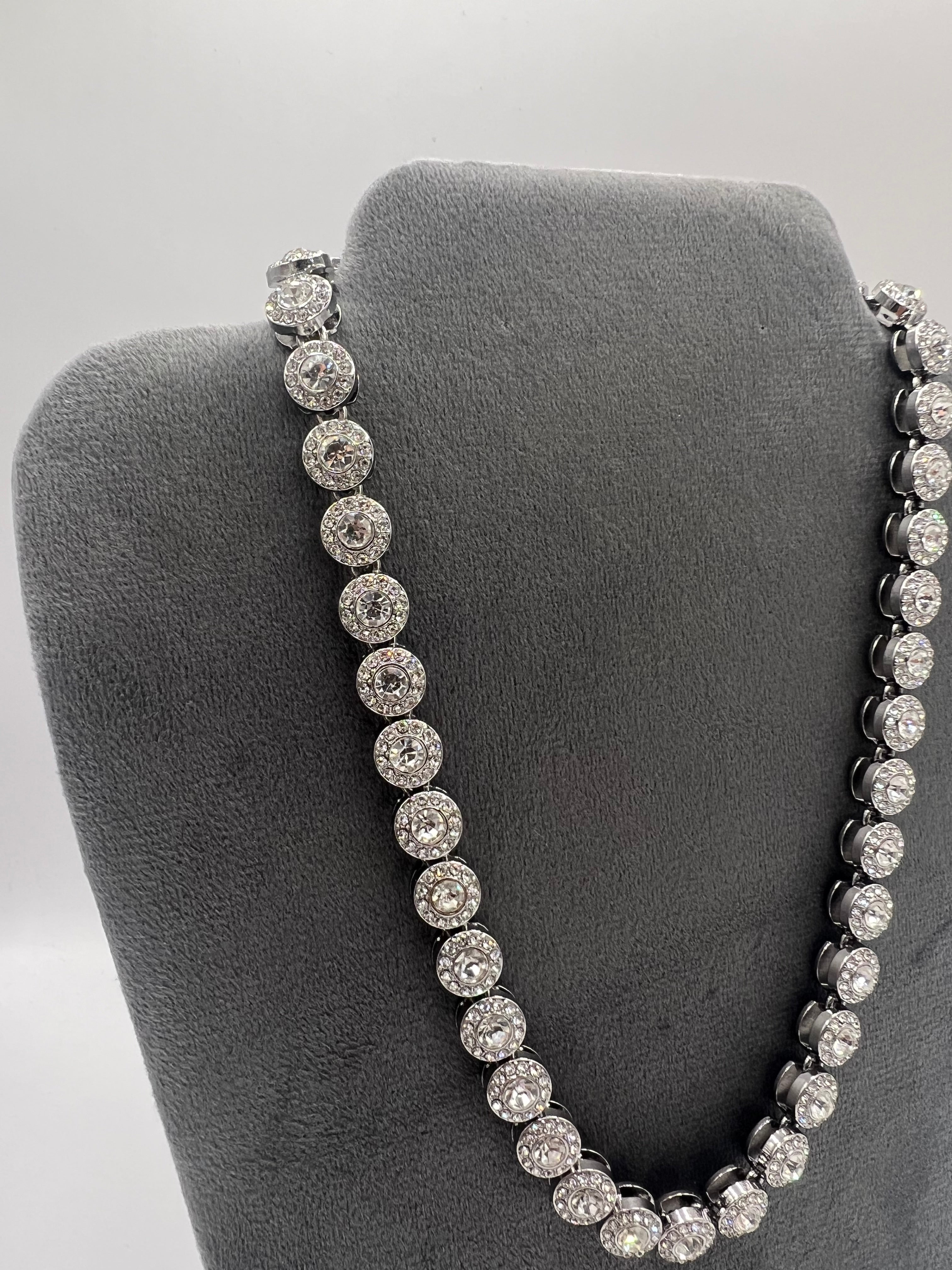 COLLANA GIROCOLLO DIAMANTI
