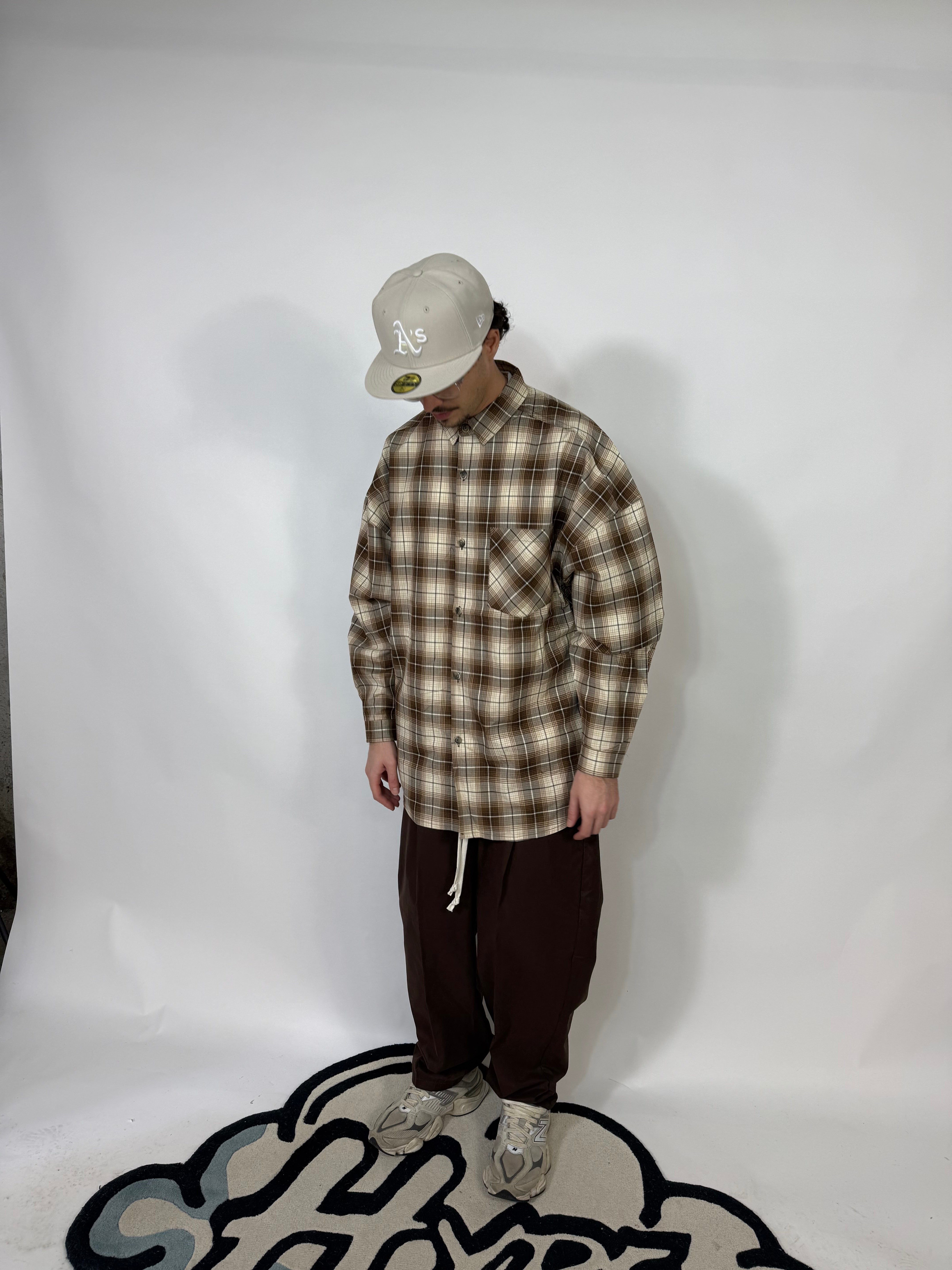 Pantalone Baggy Super OverSize Marrone