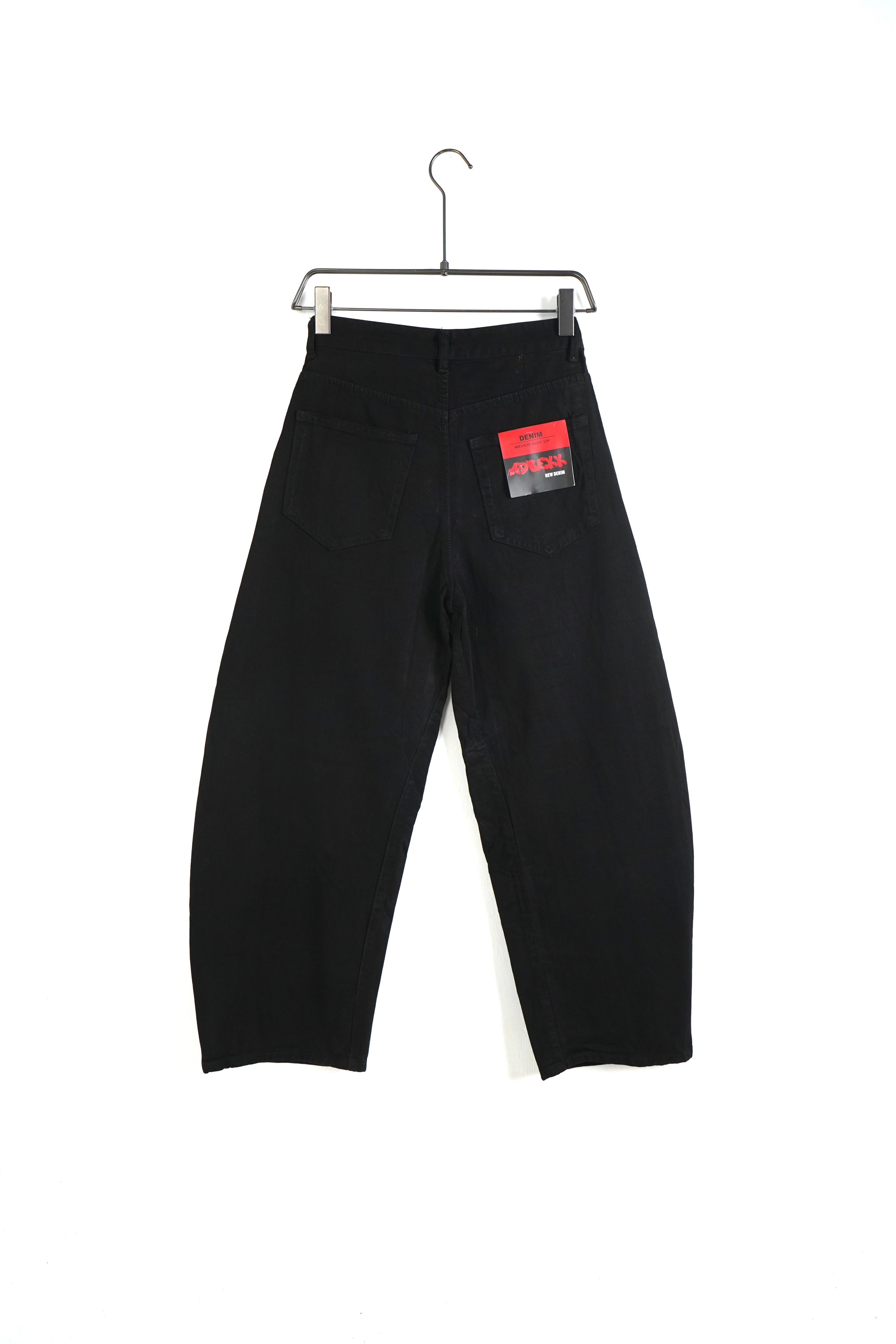 JEANS SUPER BAGGY OVER NERO 54N