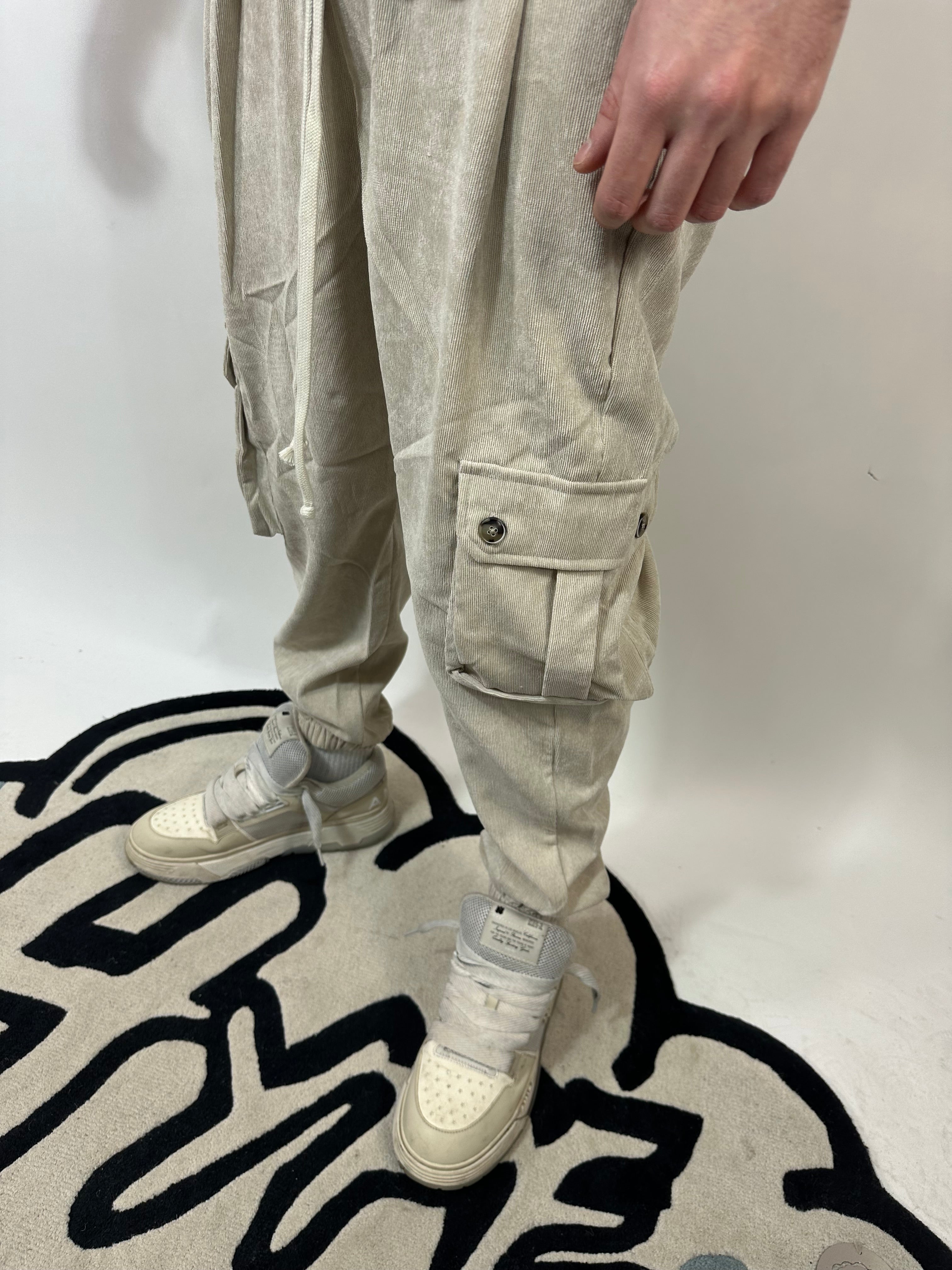 Completo Sartoriale Leggero a Costine Beige