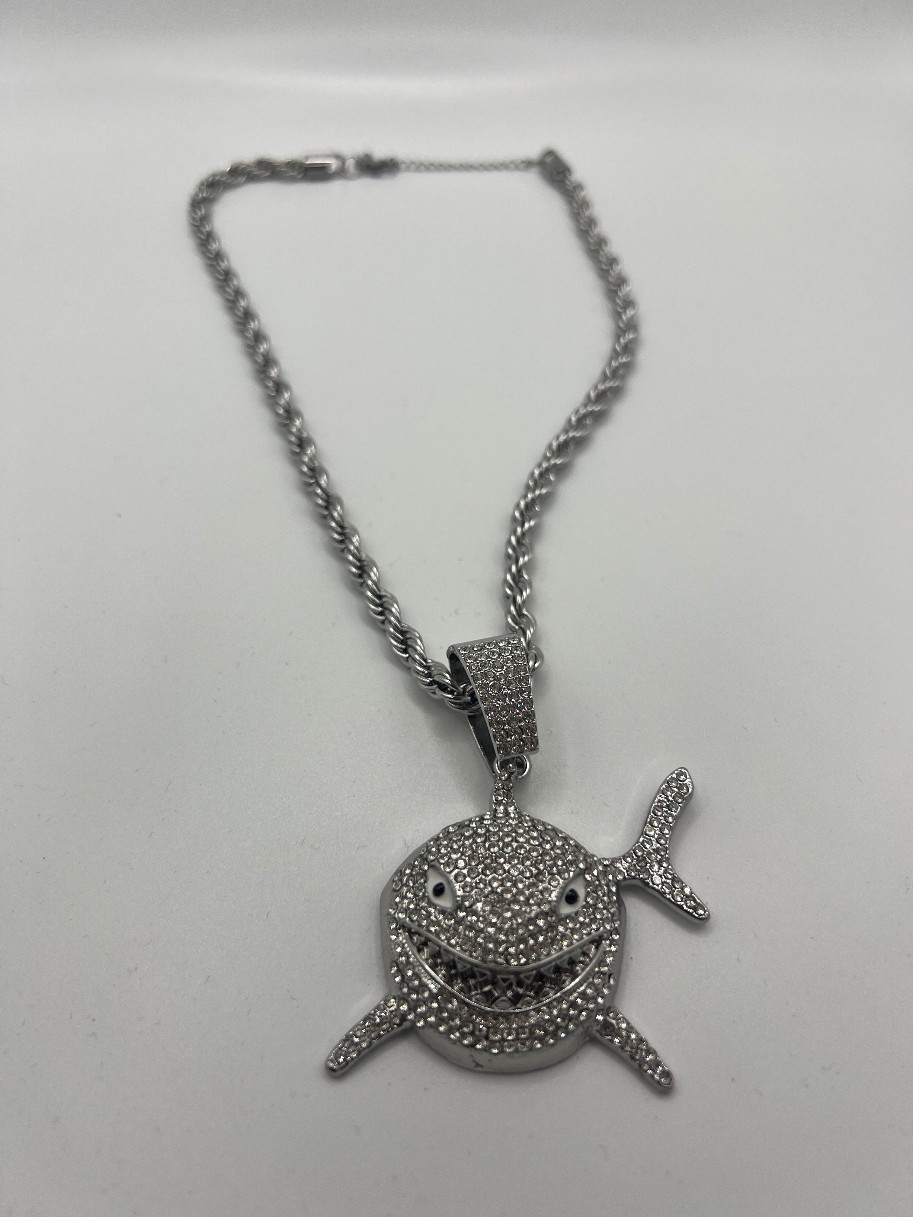 COLLANA DIAMANTI SHARK