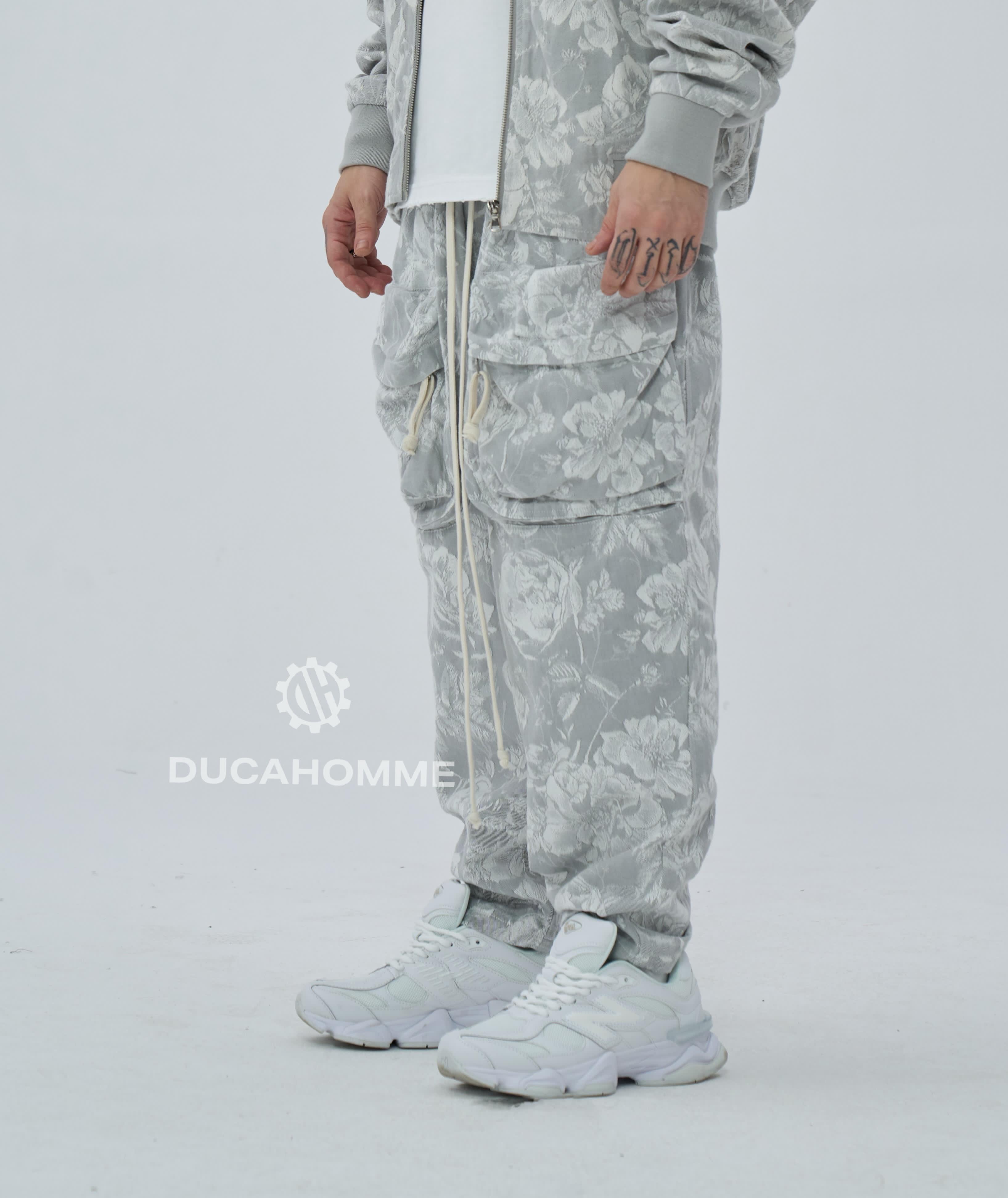 Pantalone Sartoriale cargo zip Fantasia