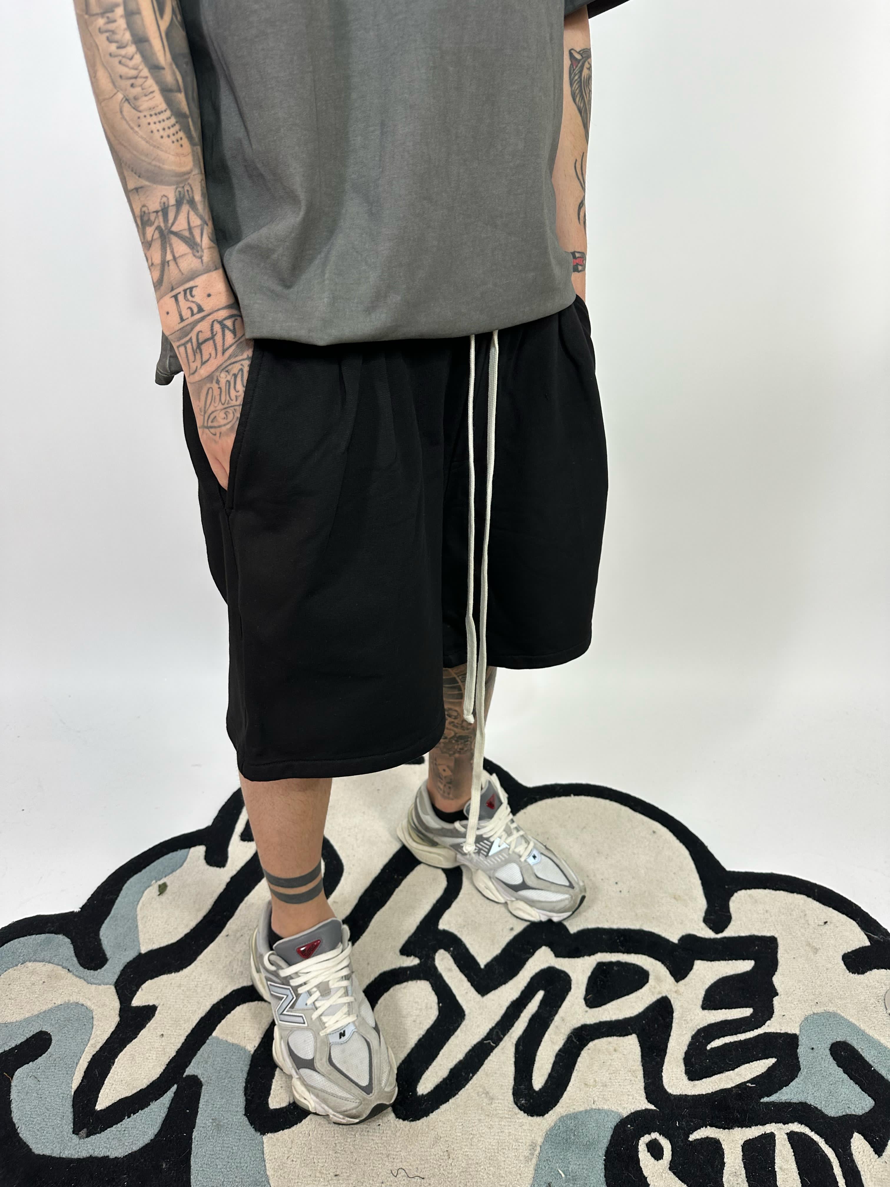 Pantaloncino Cotone Nero