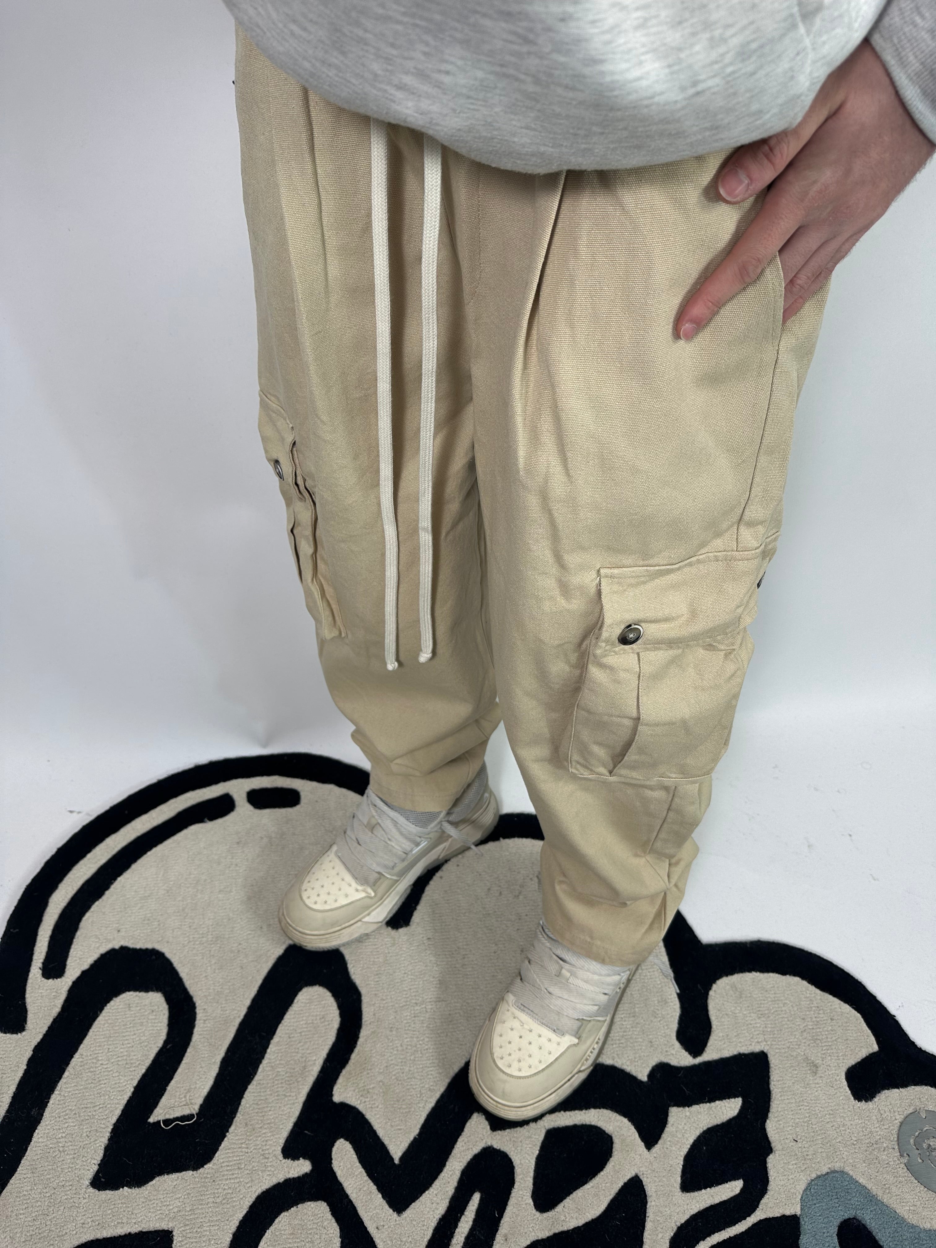 Pantalone Cargo ANDME Sartoriale Beige 292906P