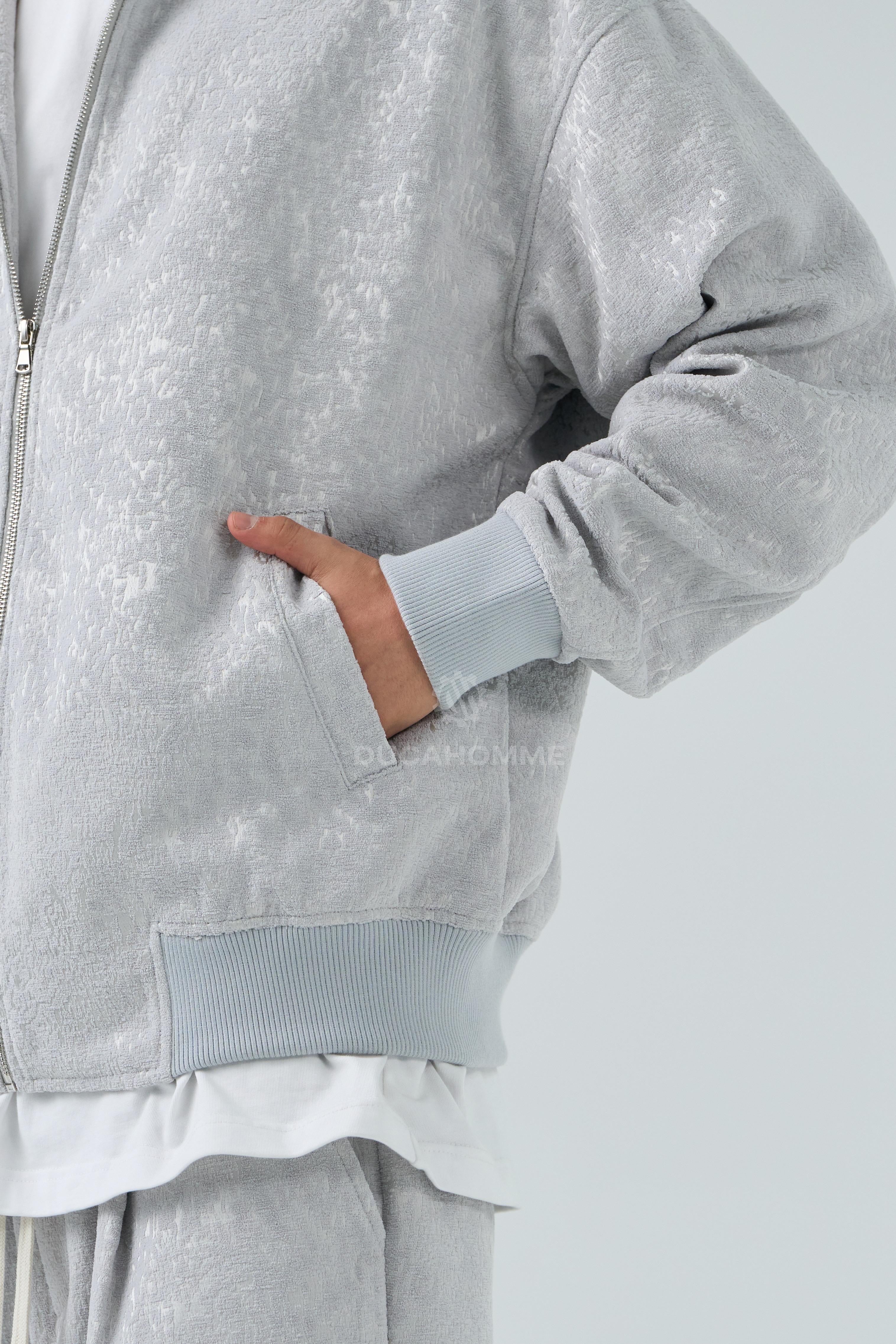 Completo Sartoriale Collo Alto Effetto Ciniglia