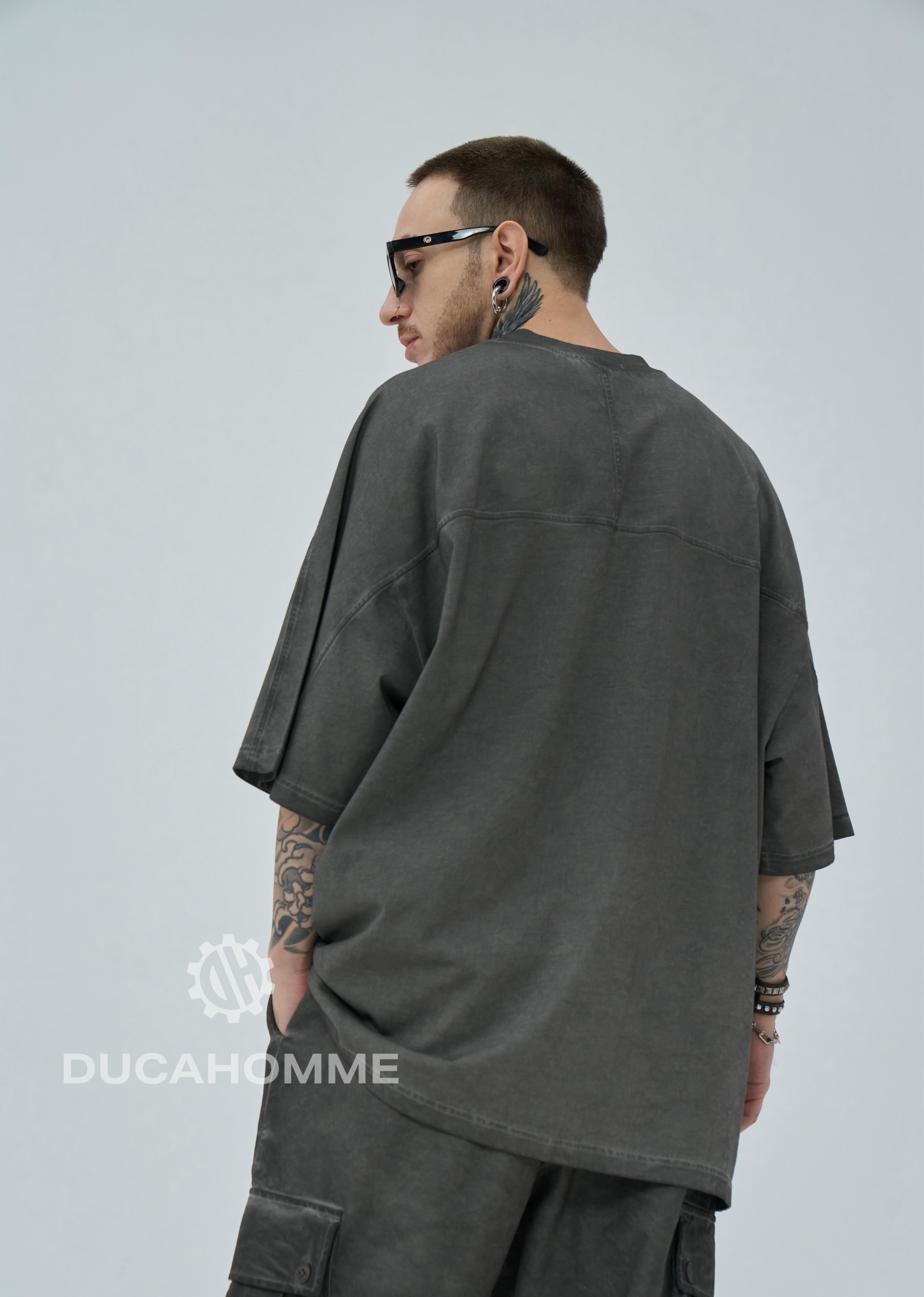 T SHIRT DUCA VIP STONE WASH
