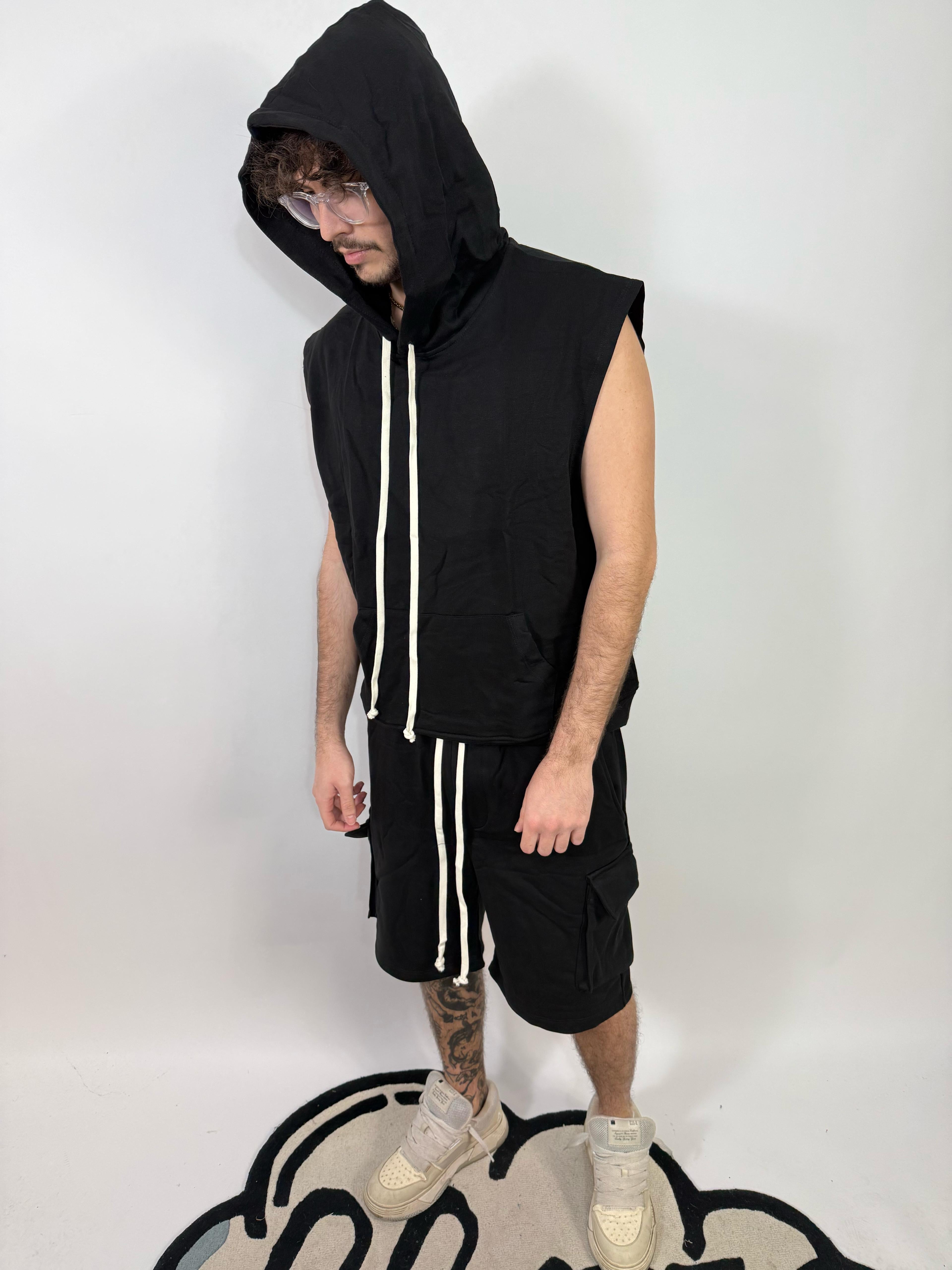 Completo Bronx Cargo Nero