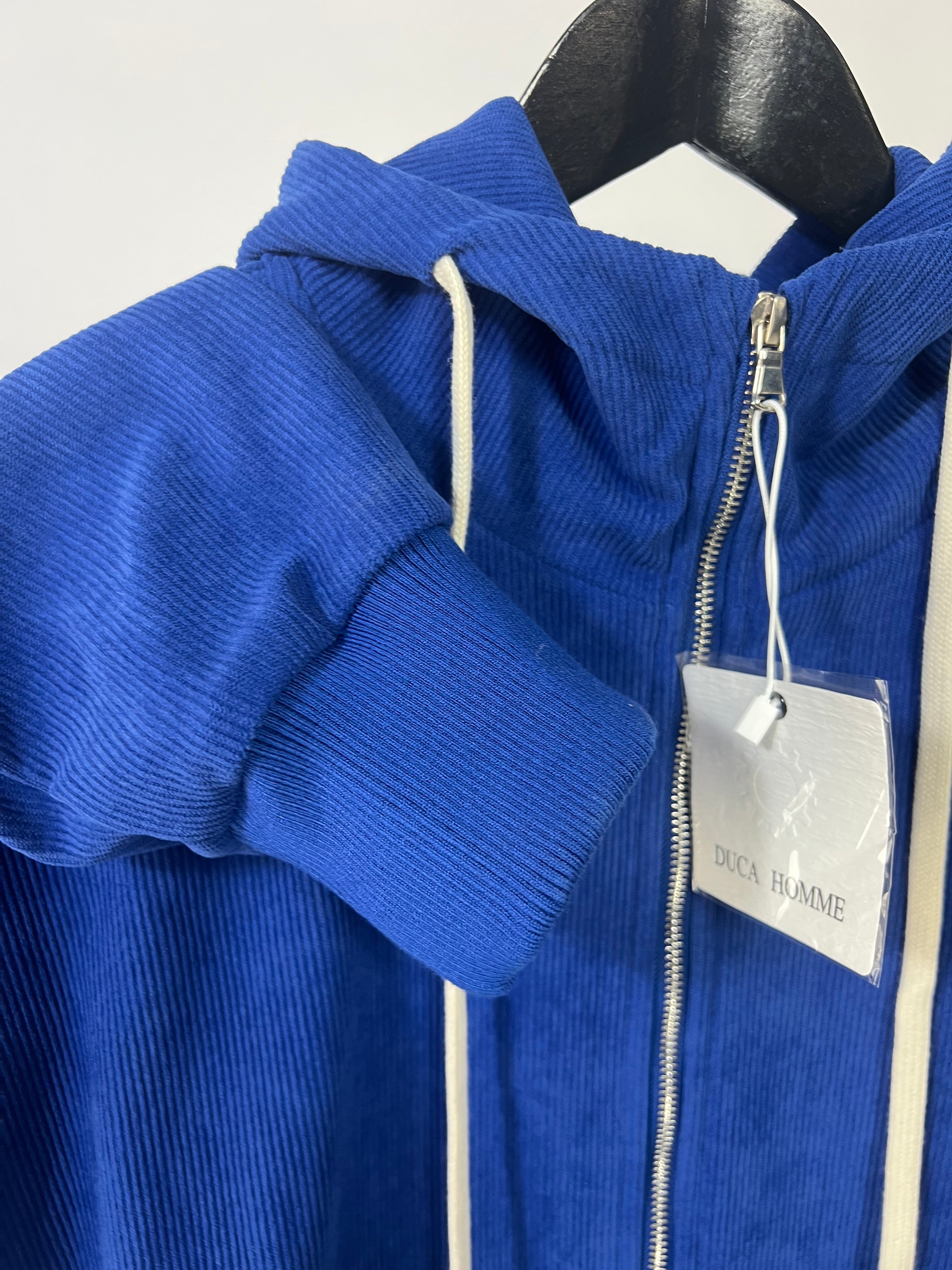 FELPA A COSTE BLU ROYAL