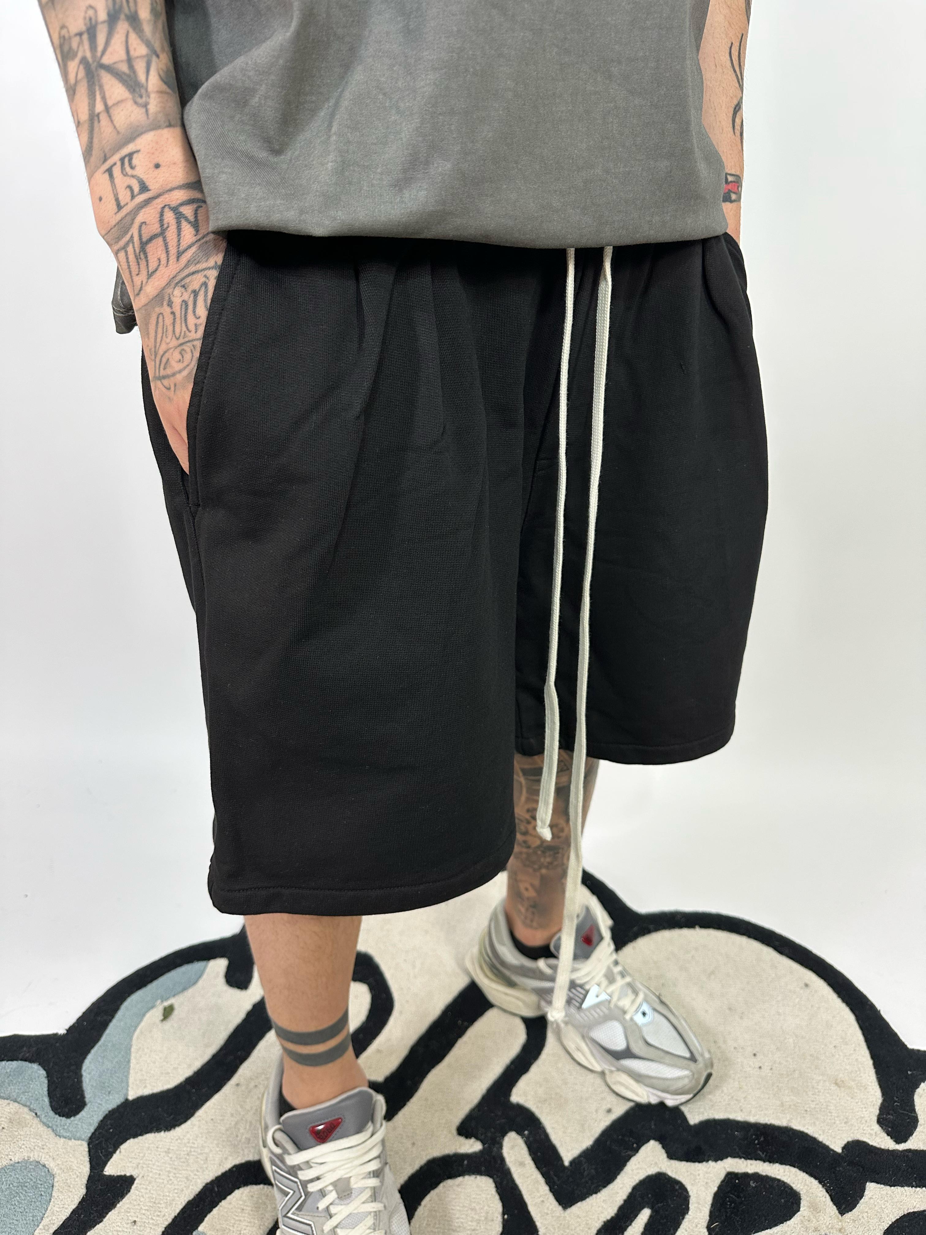 Pantaloncino Cotone Nero