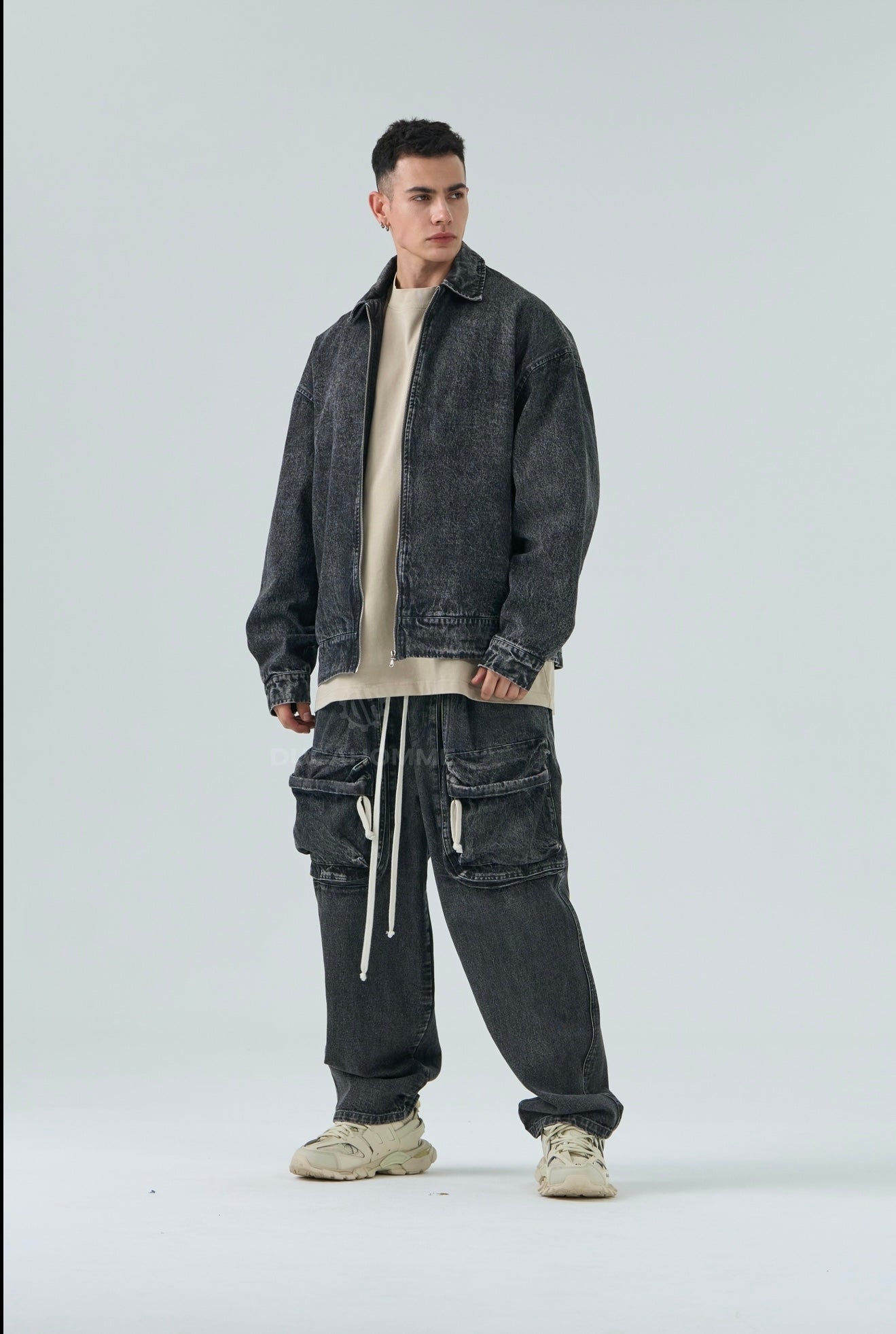 Completo Sartoriale Limited Edition Effetto Jeans OverSize 51G