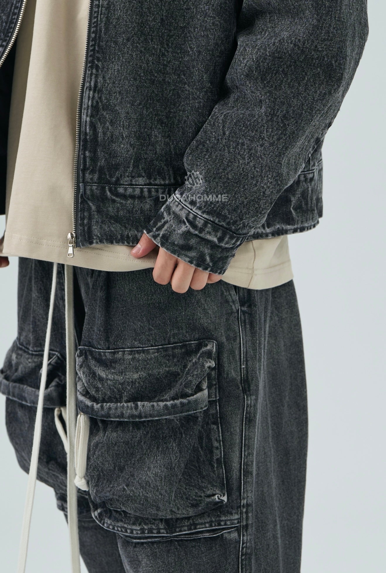 Completo Sartoriale Limited Edition Effetto Jeans OverSize 51G