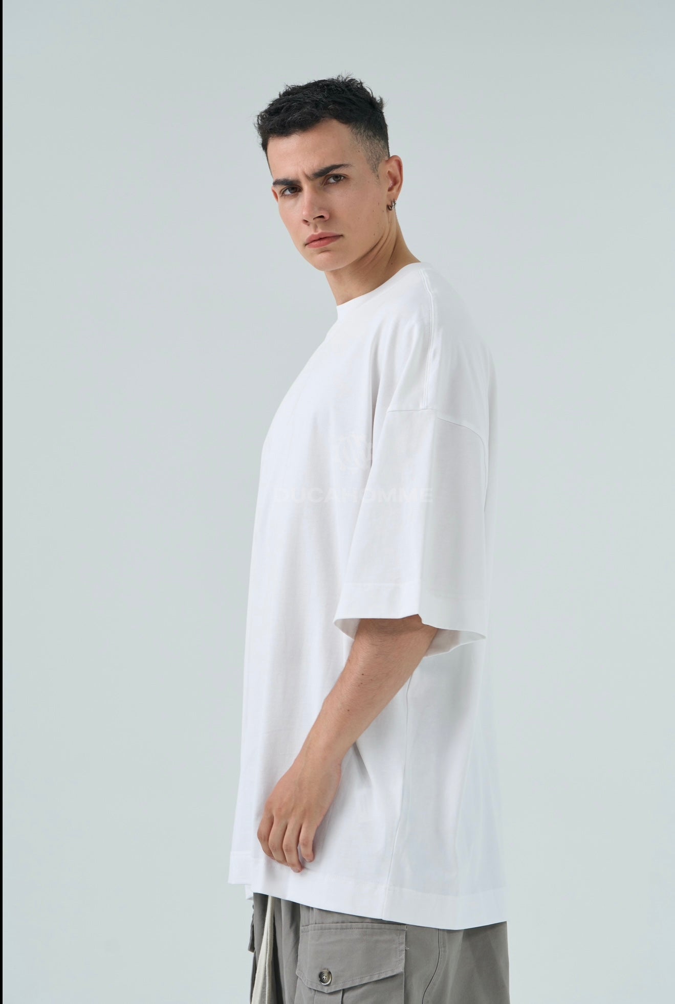 T SHIRT DUCA VIP OverSize Bianca