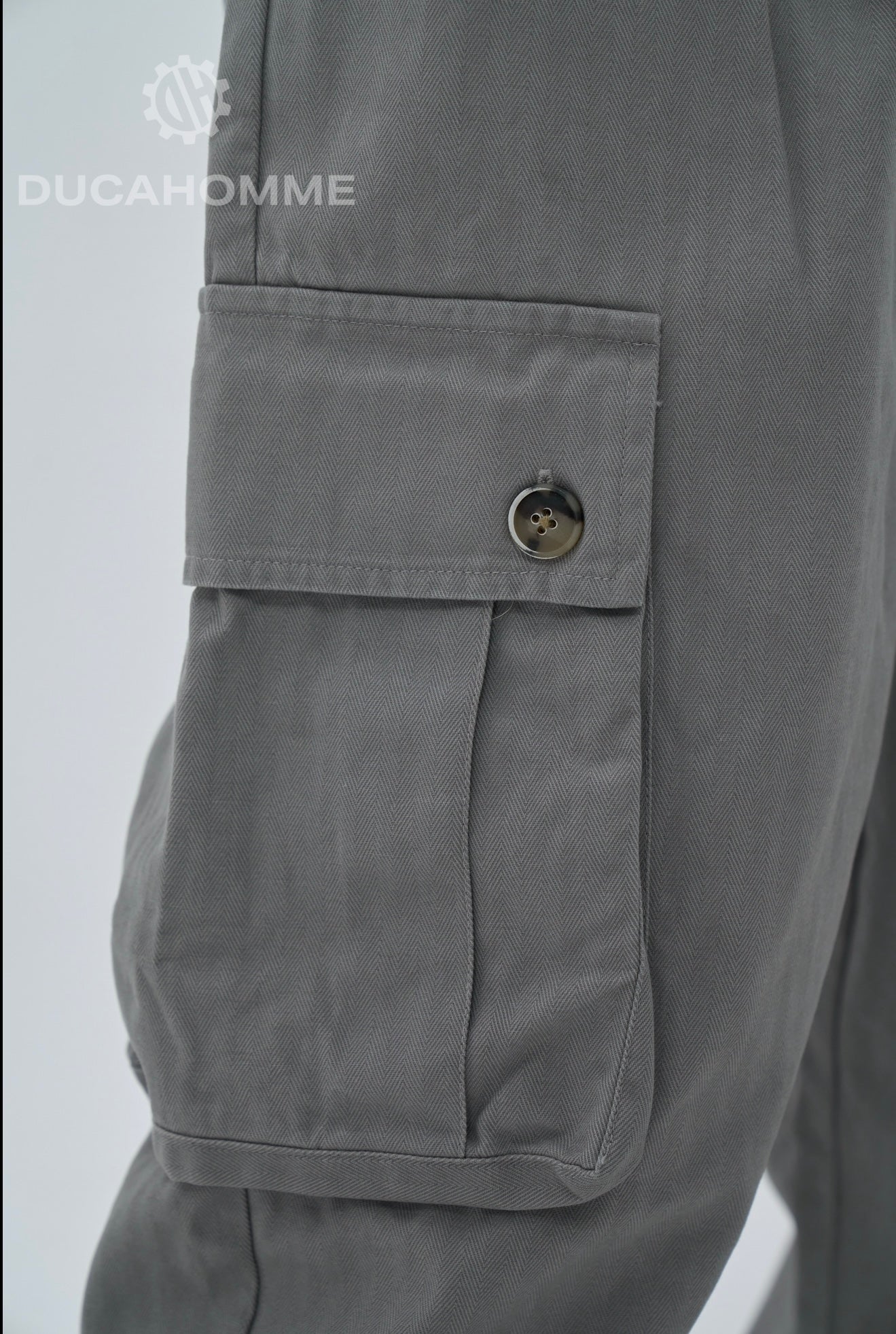 Pantalone Sartoriale Cargo Limited Edition grigio