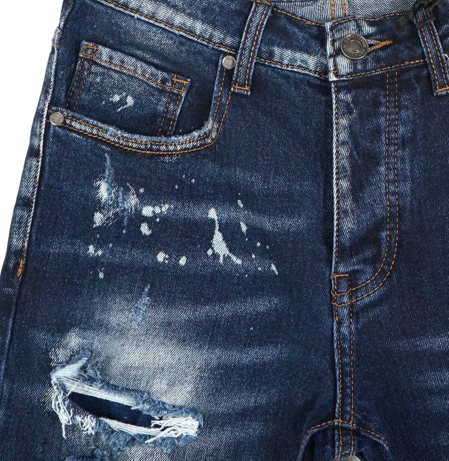 JEANS SVERNICIATO BLU 272715