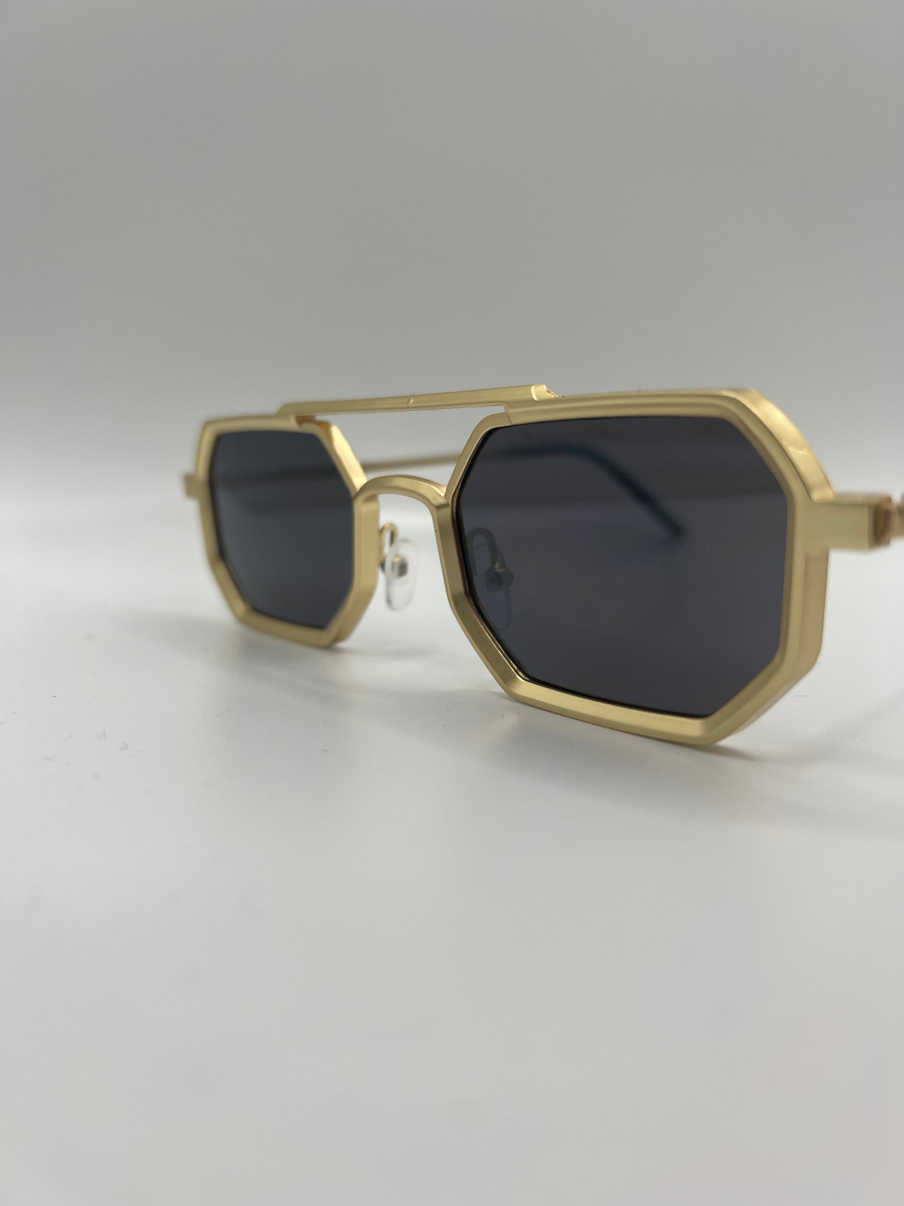Mykonos METAL GOLD LENTE NERA