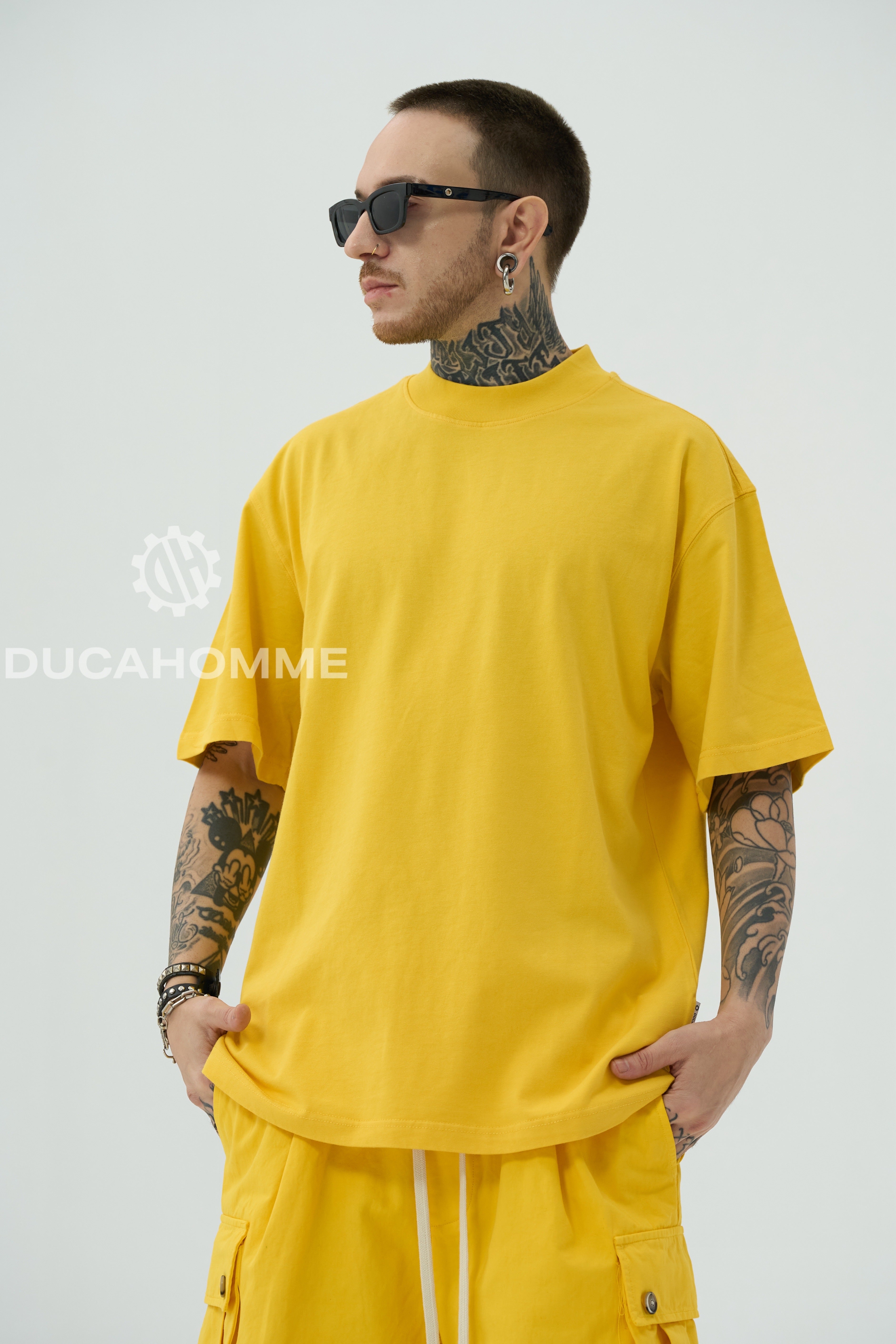 T SHIRT DUCA VIP GIALLA