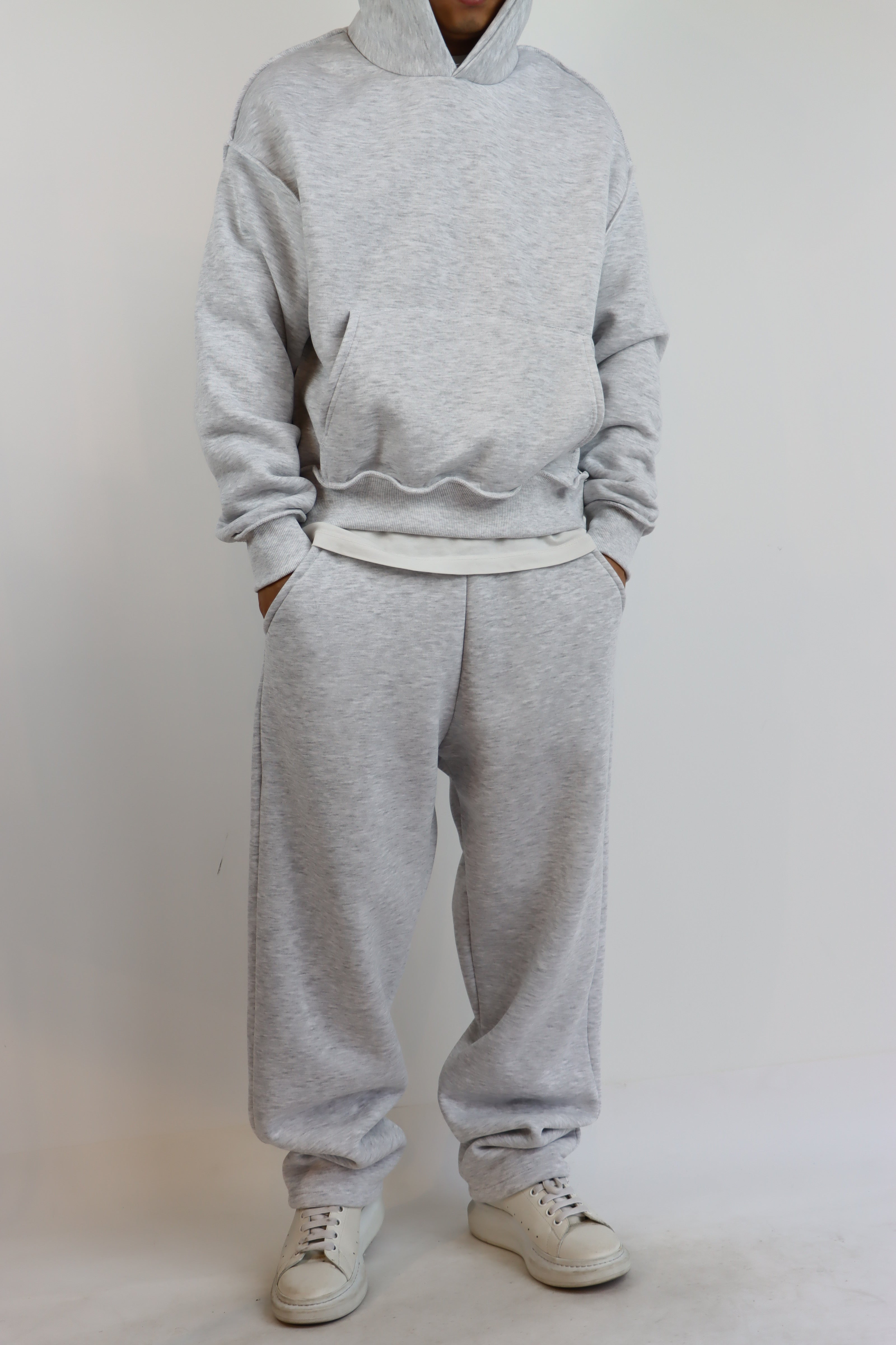 Boxy Crop Fit Grigio NY