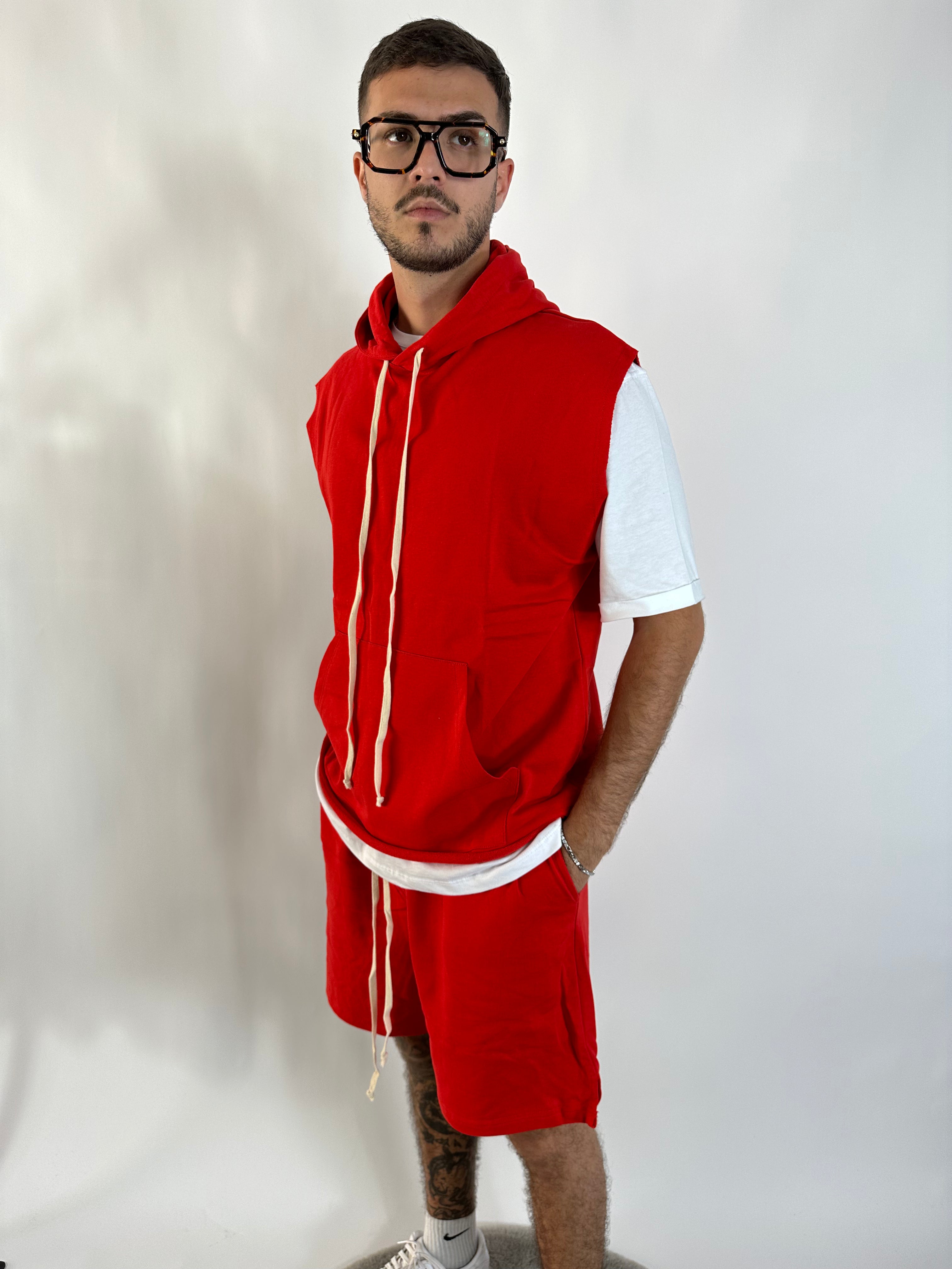 Completo Bronx Rosso