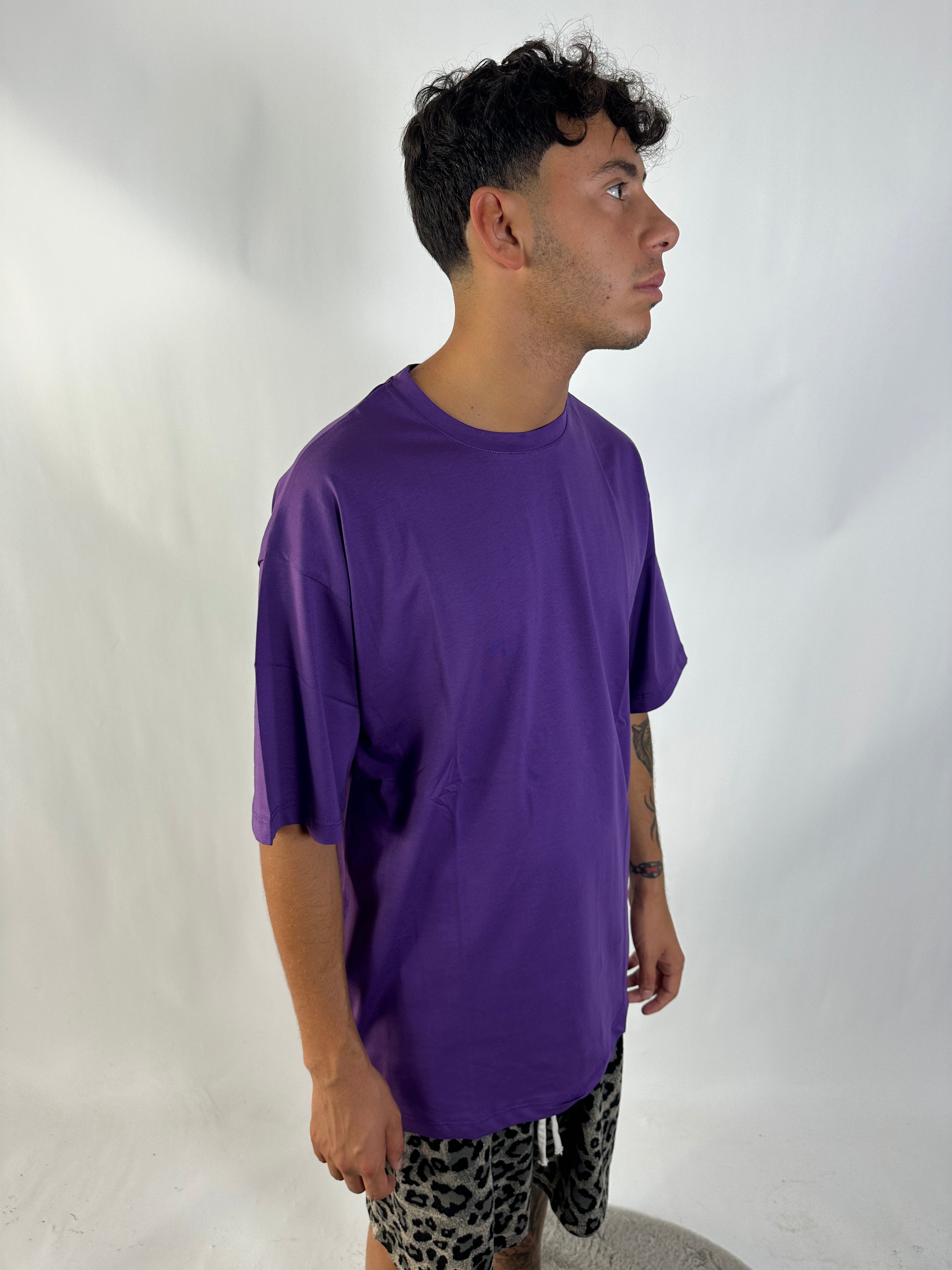 T-SHIRT OVERSIZE VIOLA