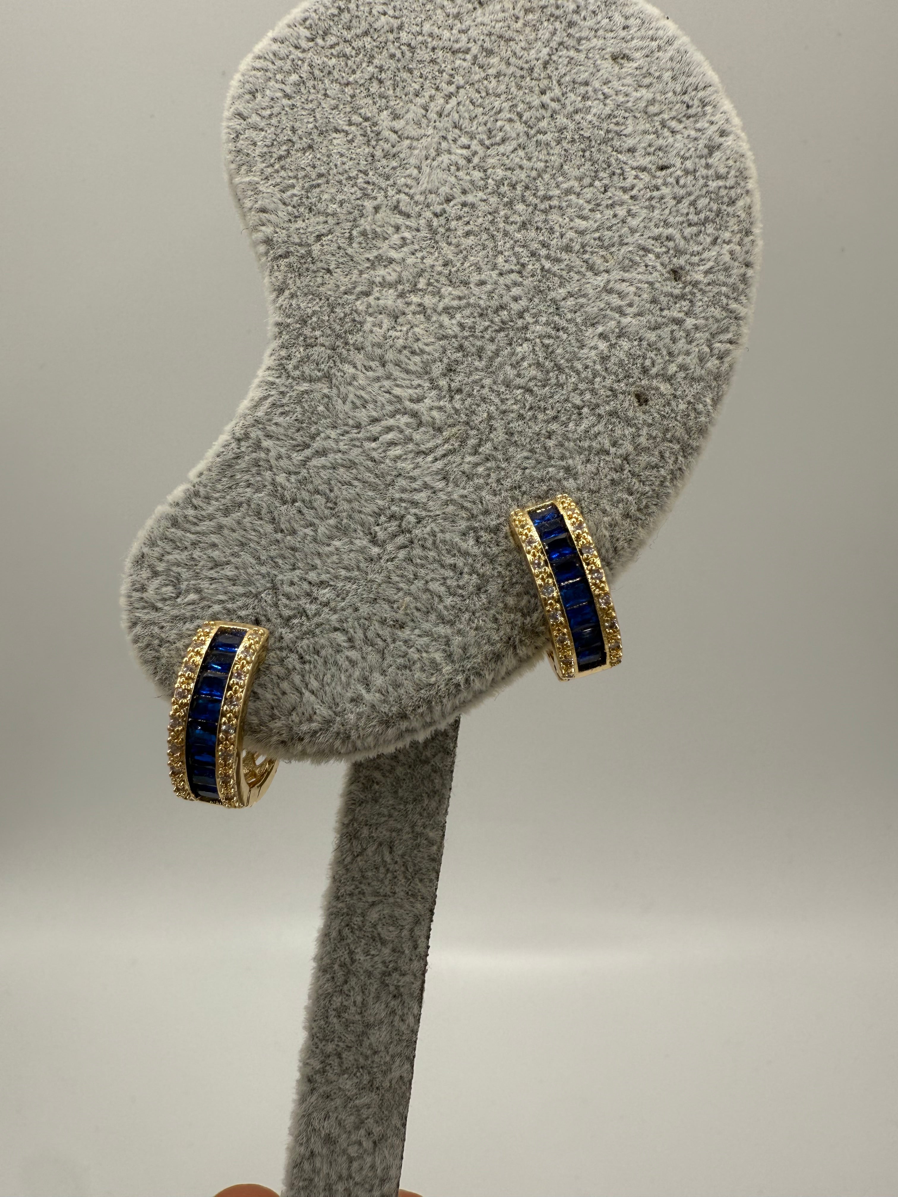 ORECCHINI Tedua Blu Zaffiro