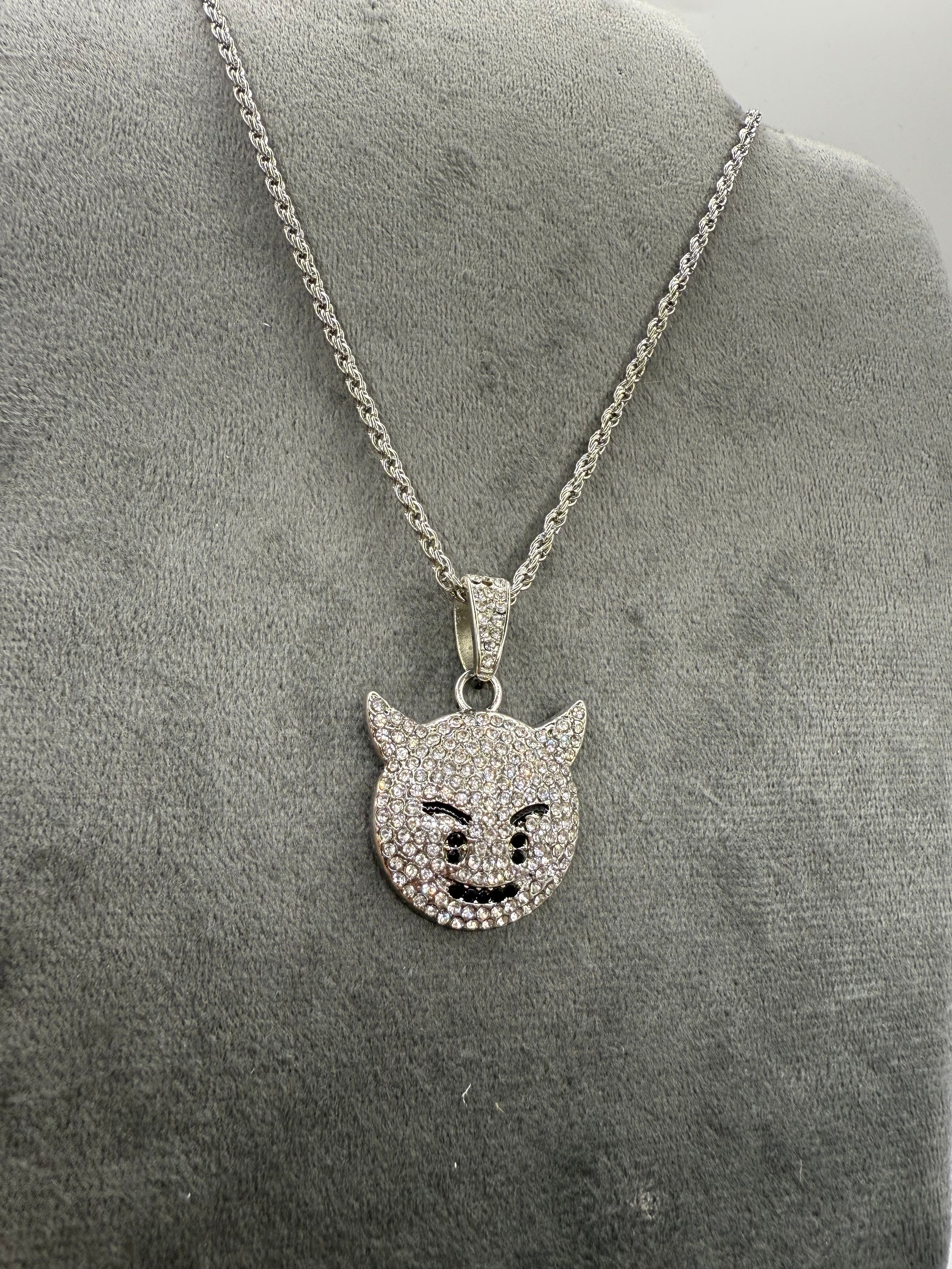 Collana Emoji Diavoletto