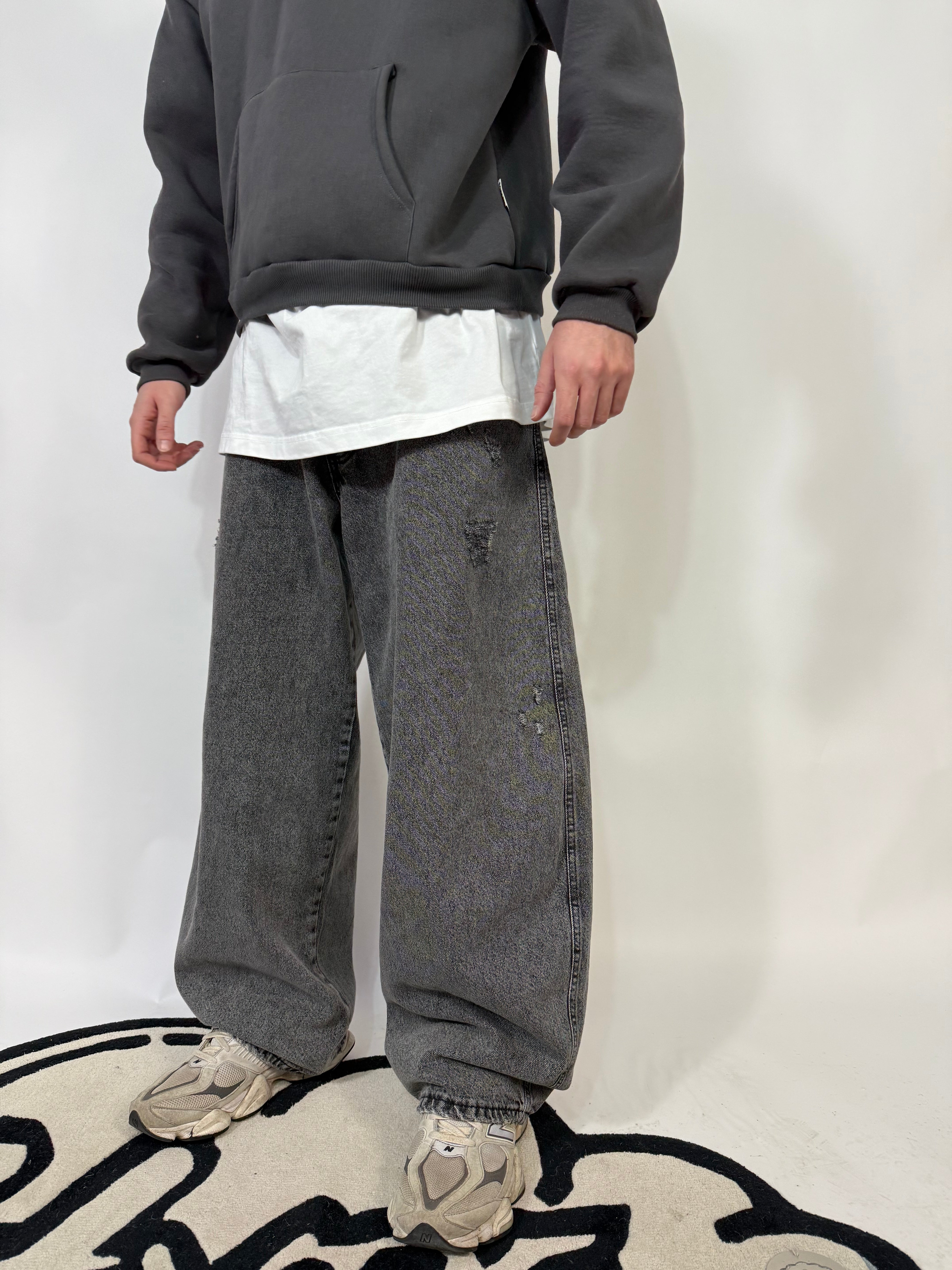 JEANS GRIGIO SCURO BALLON