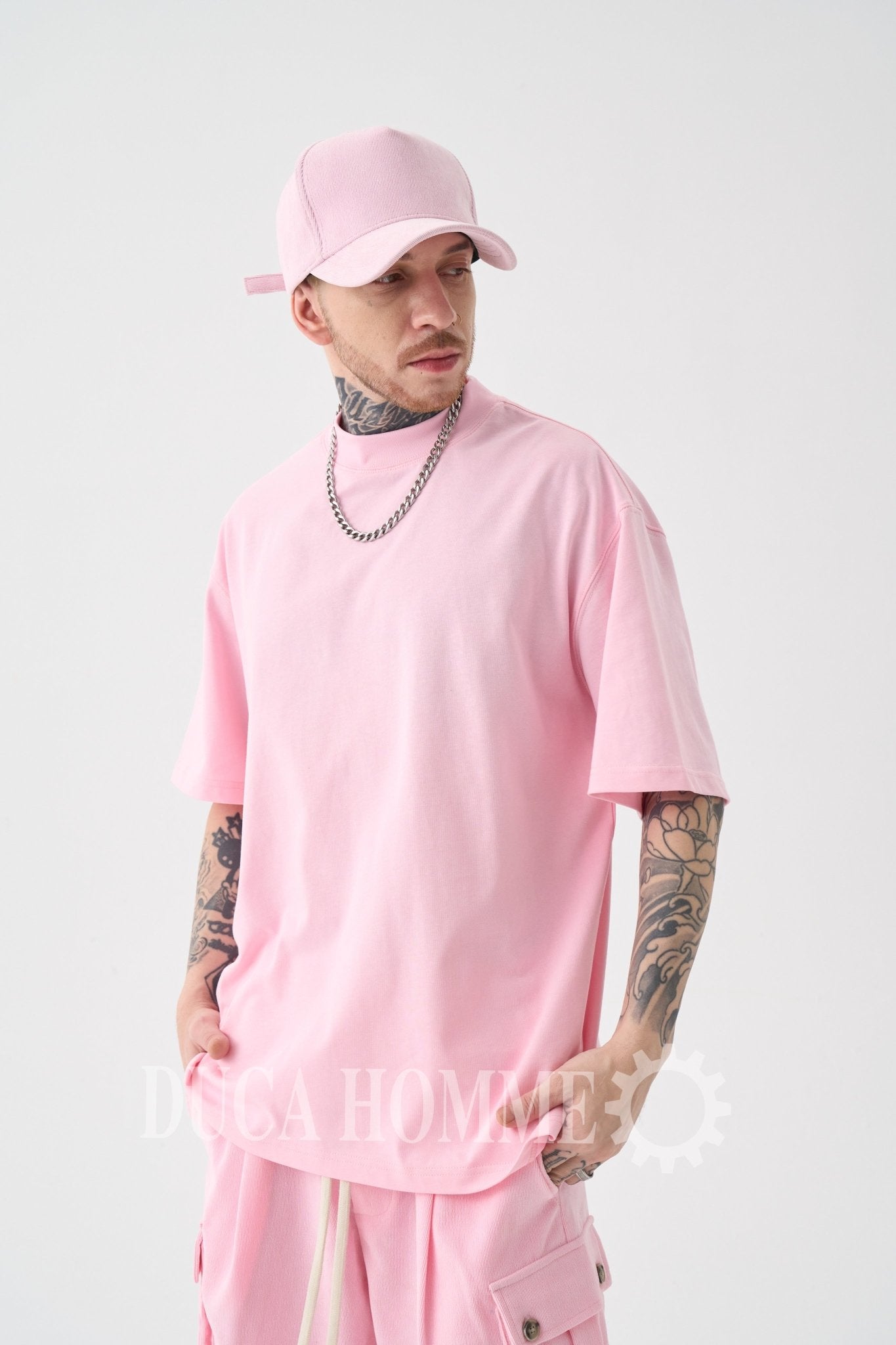 T SHIRT DUCA VIP ROSA