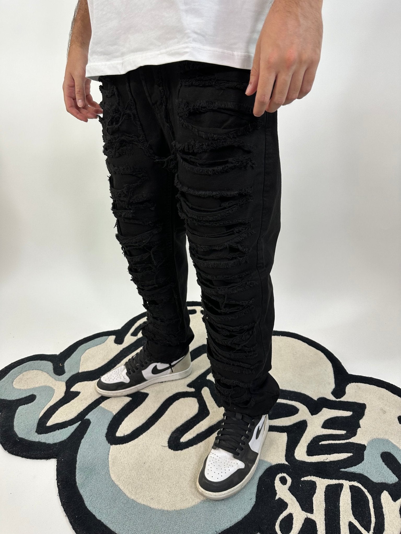 JEANS RONDO NERO