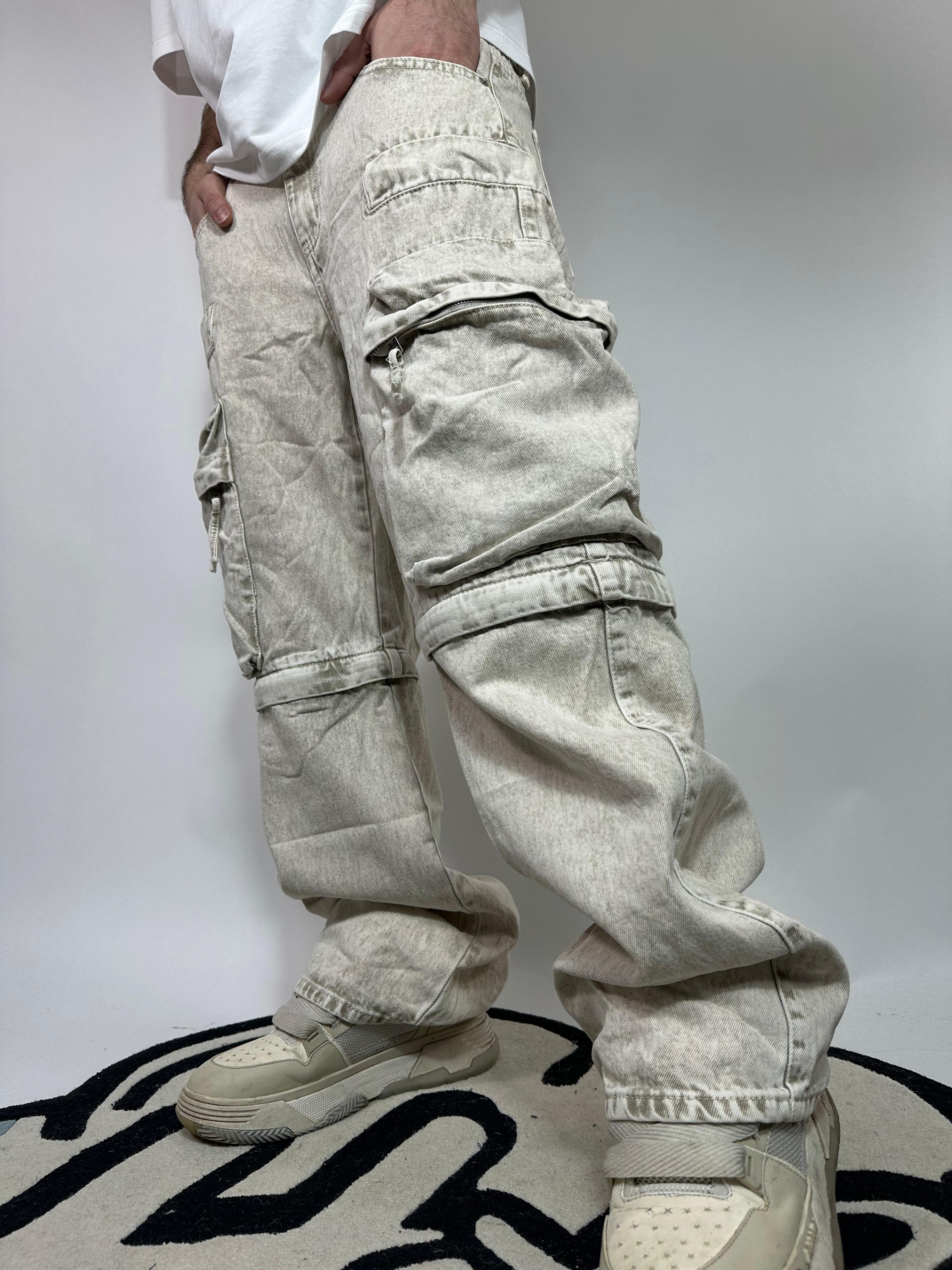 JEANS CARGO DIVENTA ANCHE CORTO ESTIVO