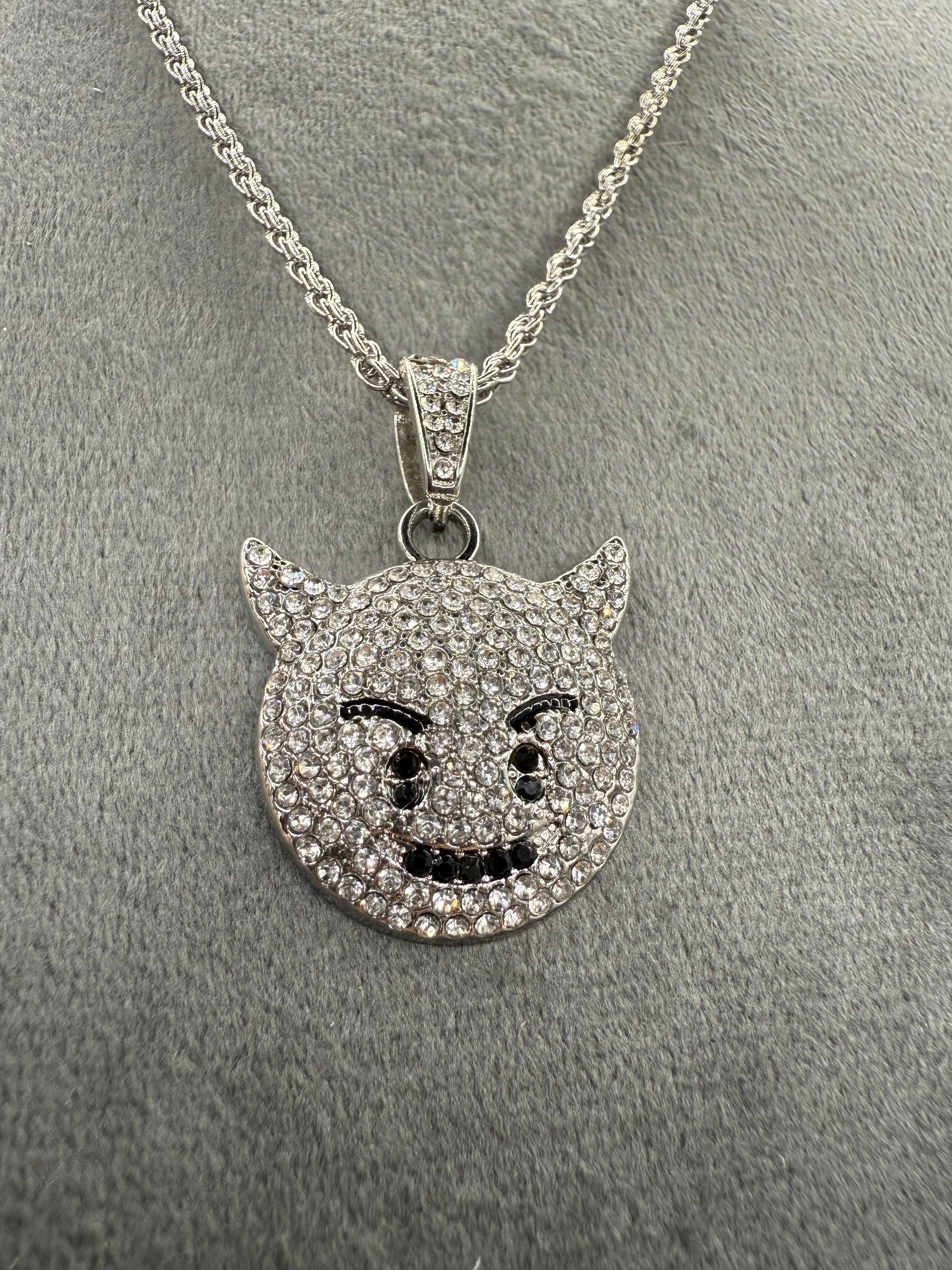 Collana Emoji Diavoletto