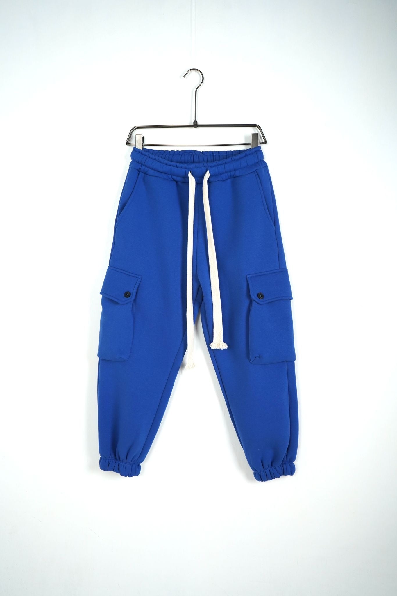 Pantalone  Sartoriale Doppio Cotone Blu