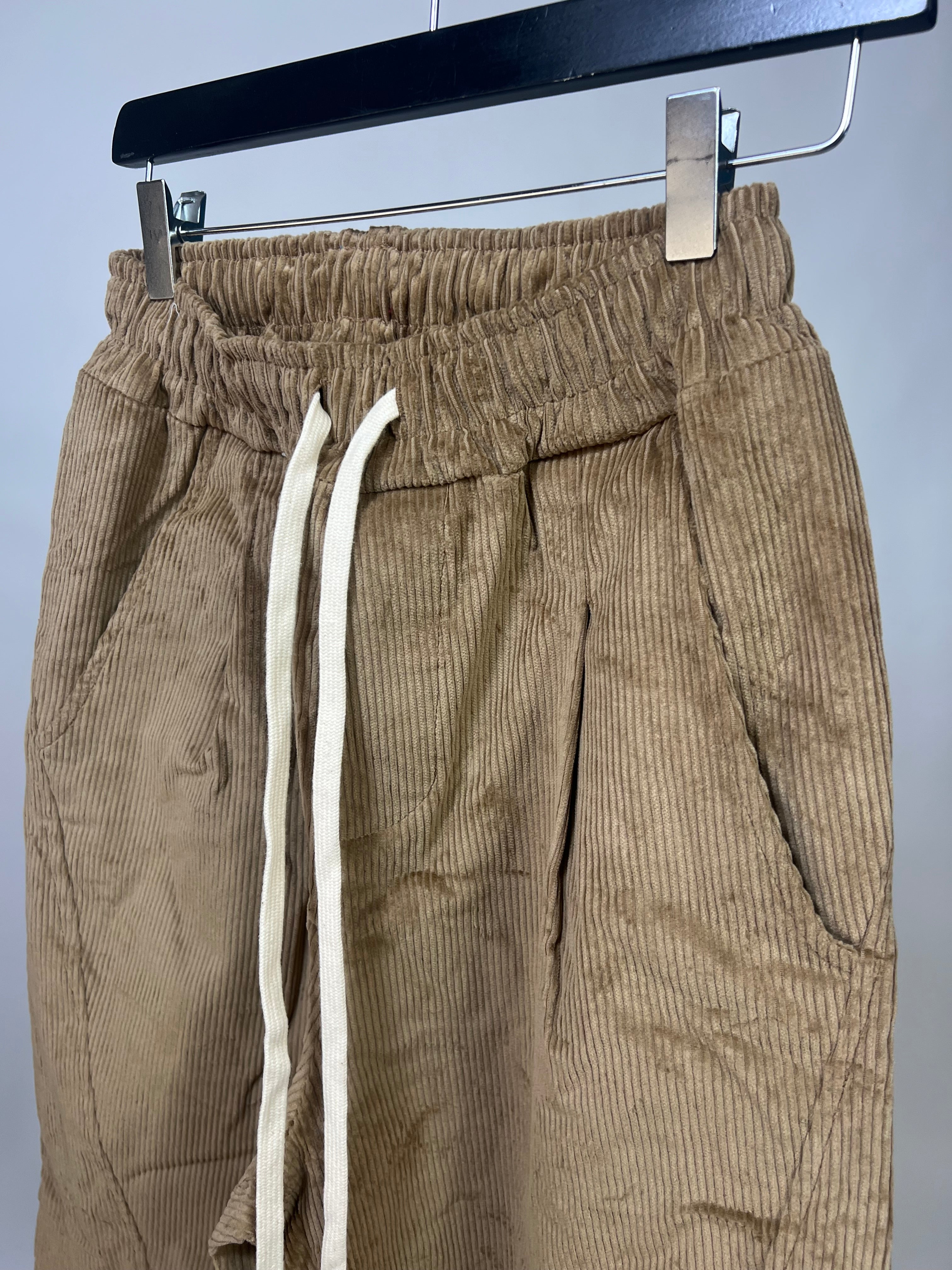 Pantalone Beige a Coste