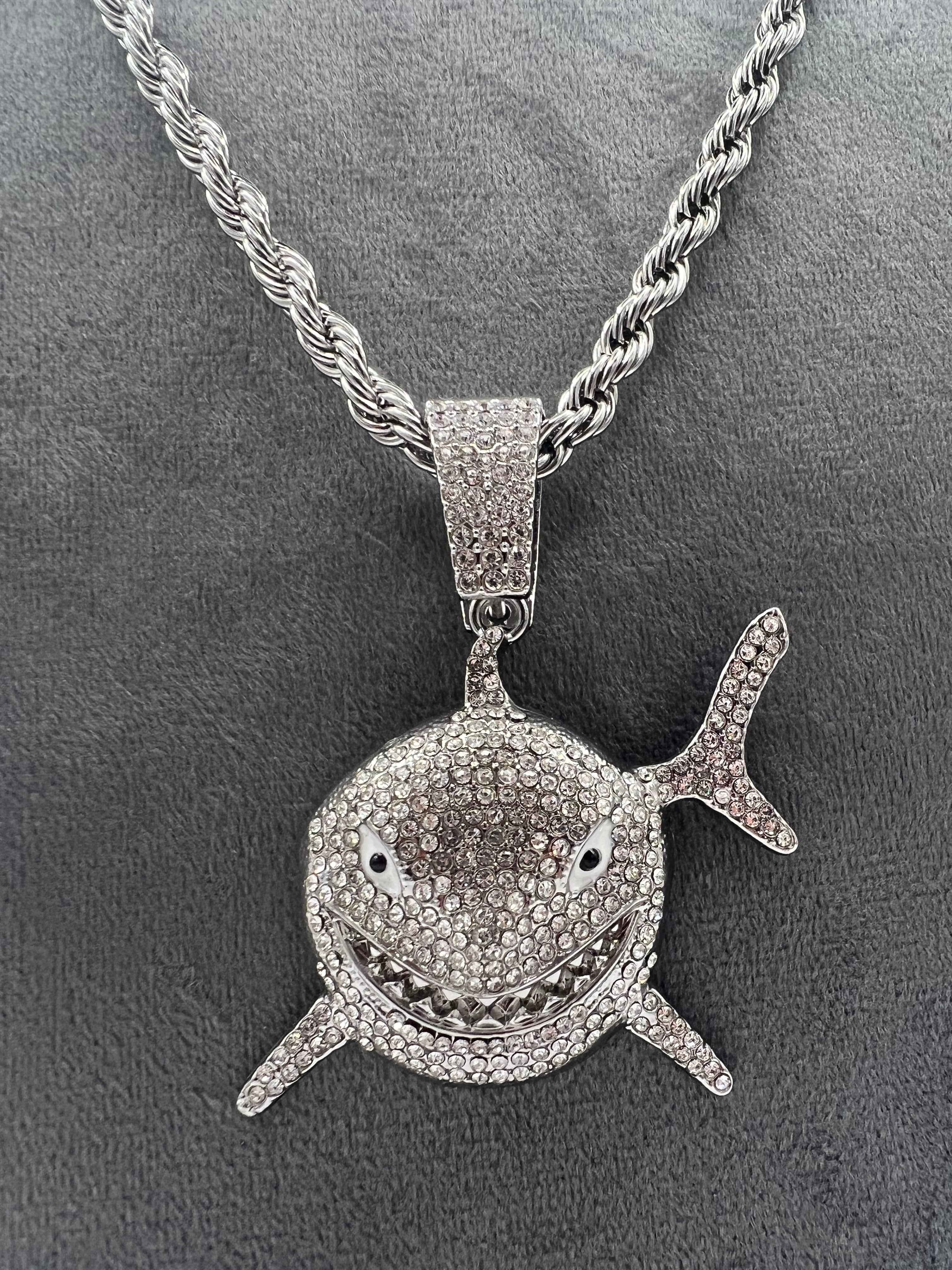 COLLANA DIAMANTI SHARK