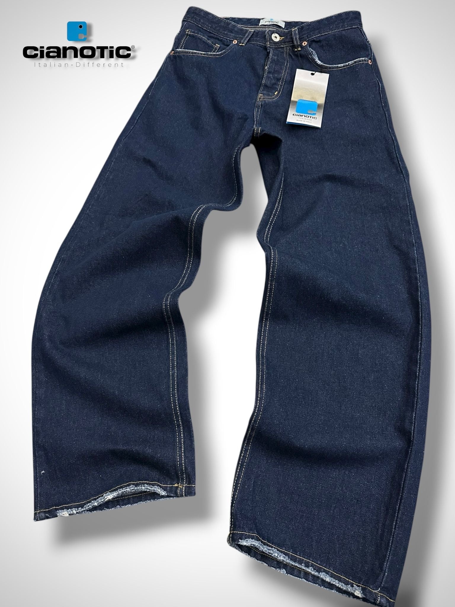JEANS  BLU BAGGY