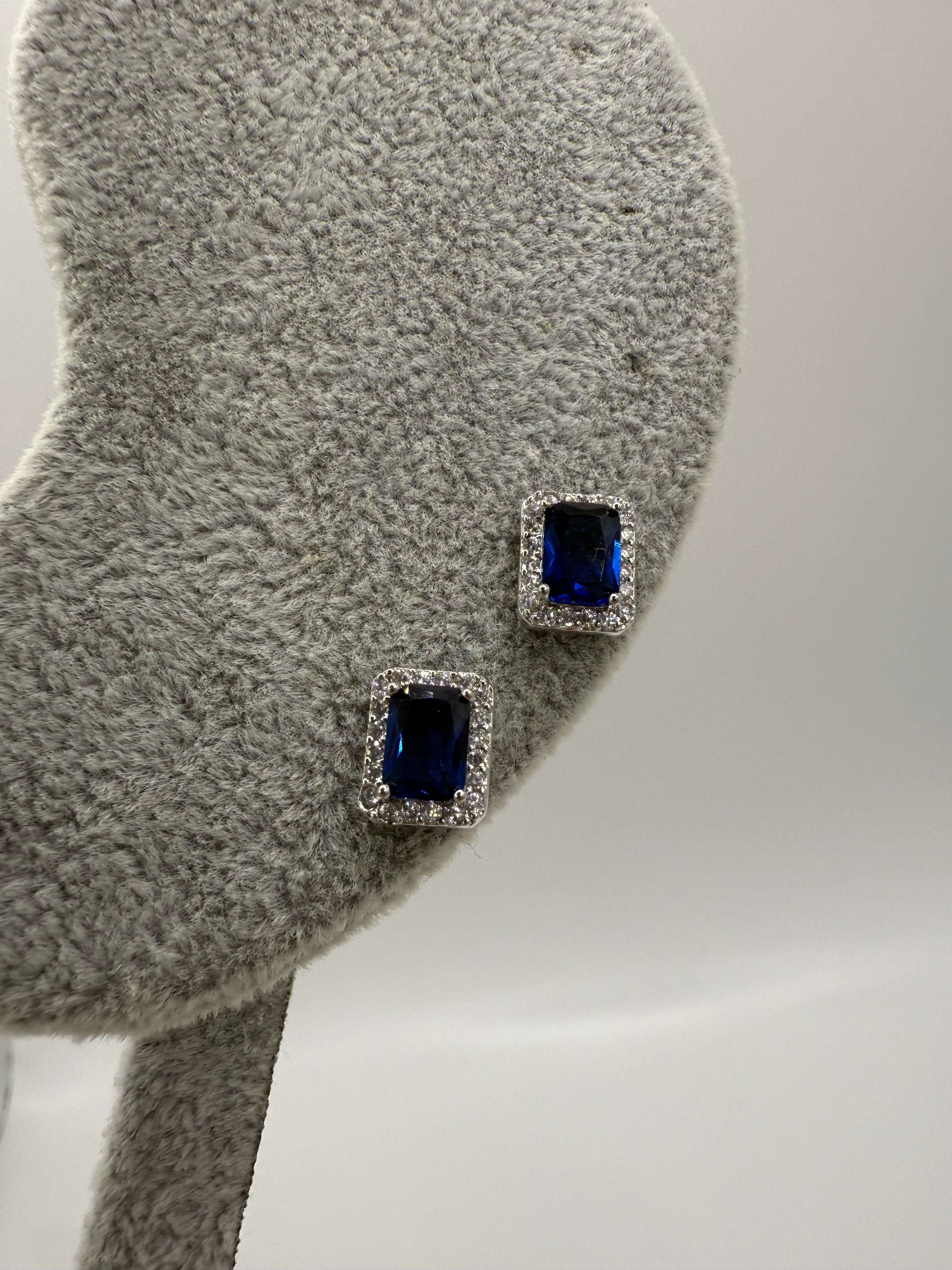 ORECCHINI Blu Zaffiro