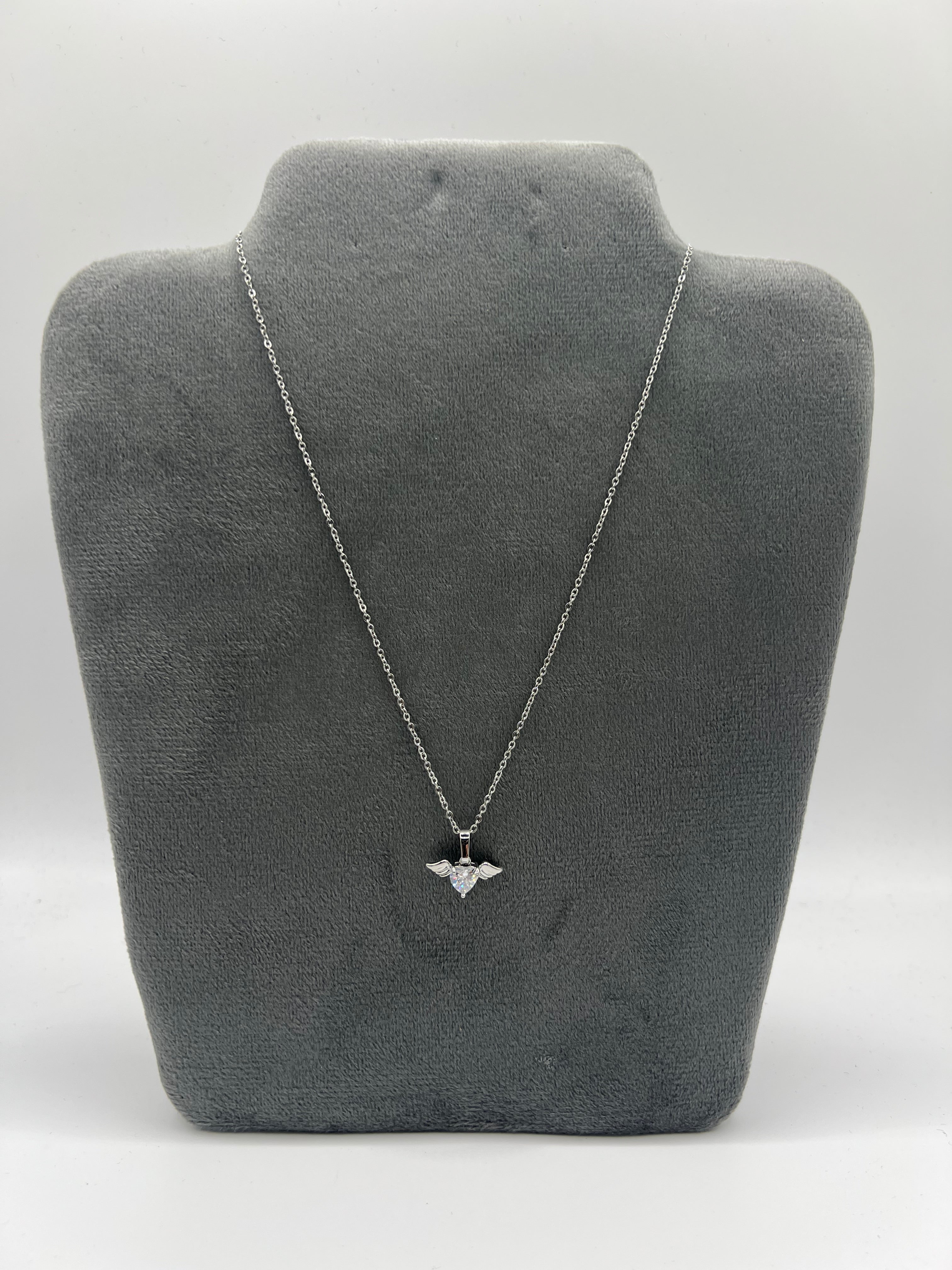 COLLANA CUORE DIAMANTE  ALI