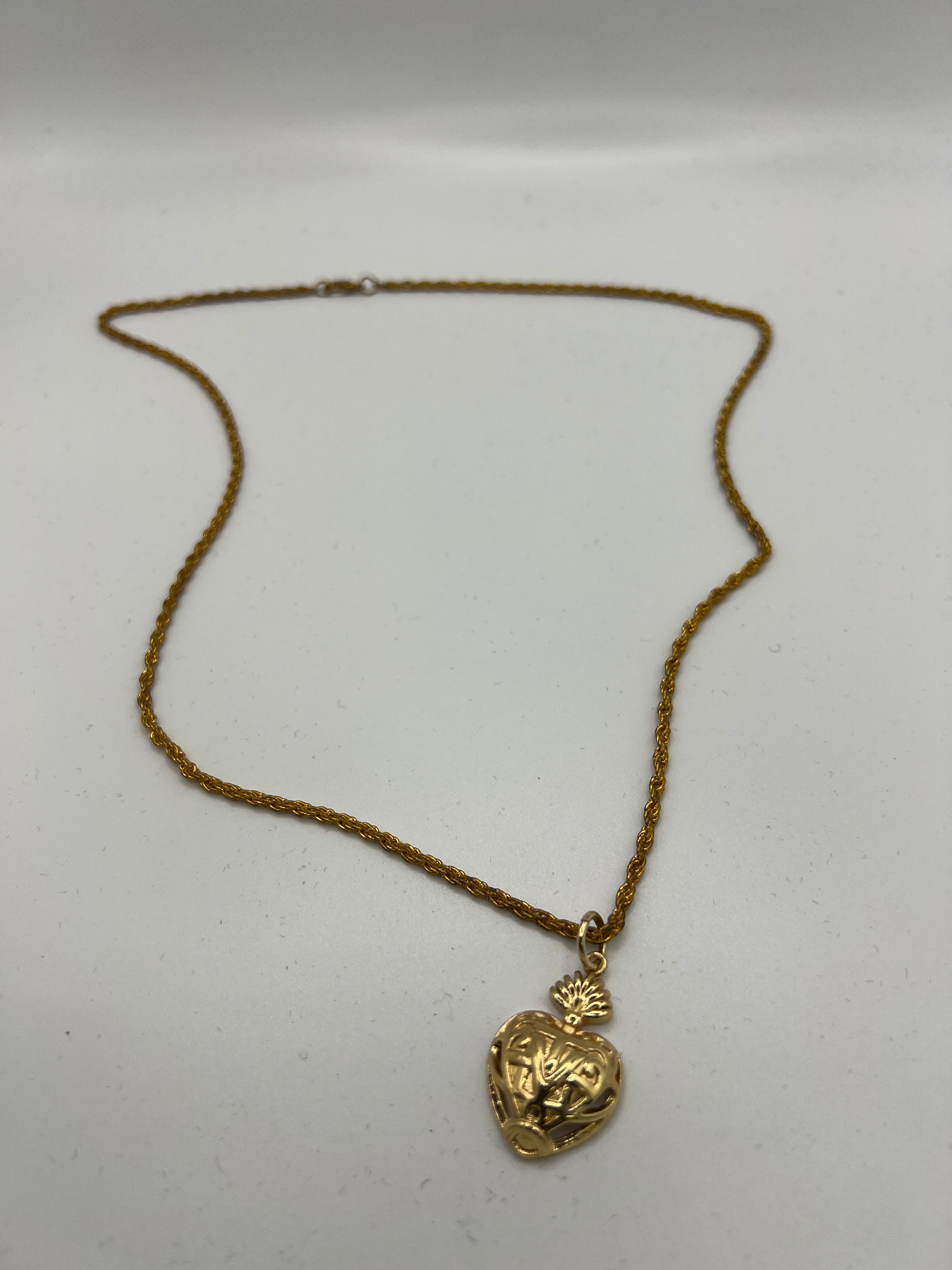 COLLANA CUORE ORO