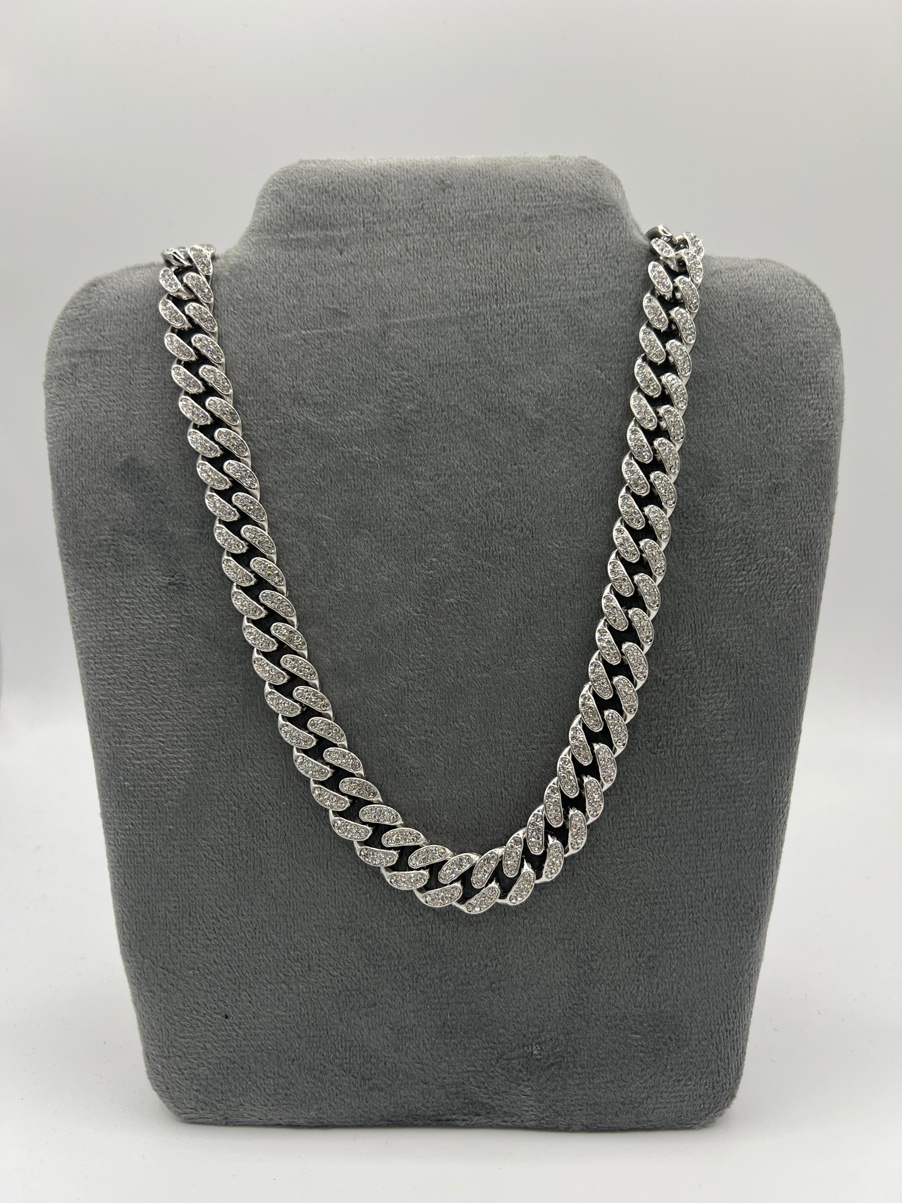 COLLANA CATENA DIAMANTI