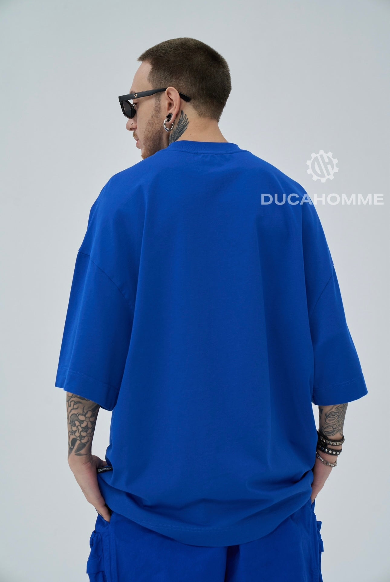 T SHIRT DUCA VIP OverSize Blu