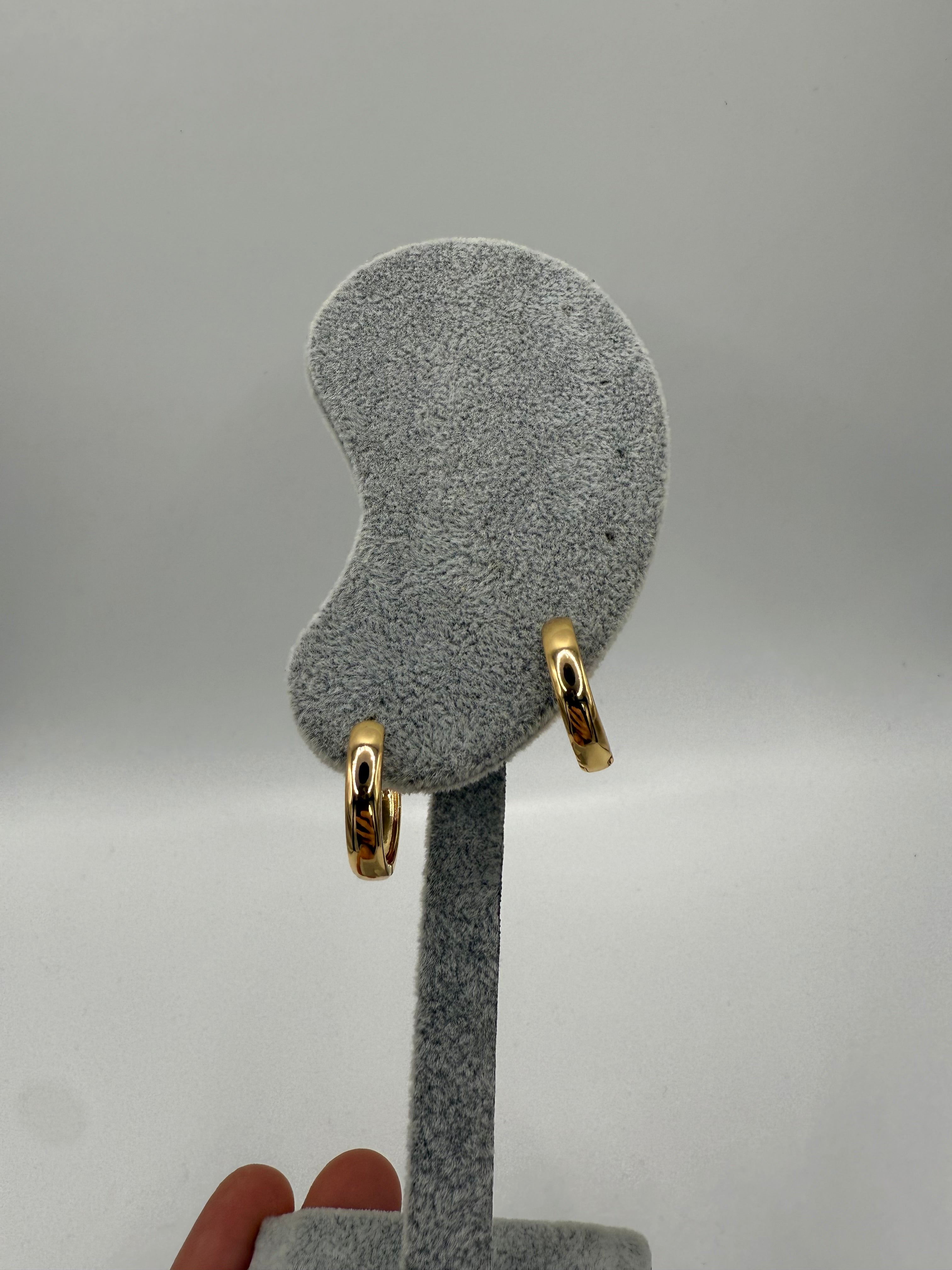 ORECCHINI COLOR ORO CERCHIO GRANDE