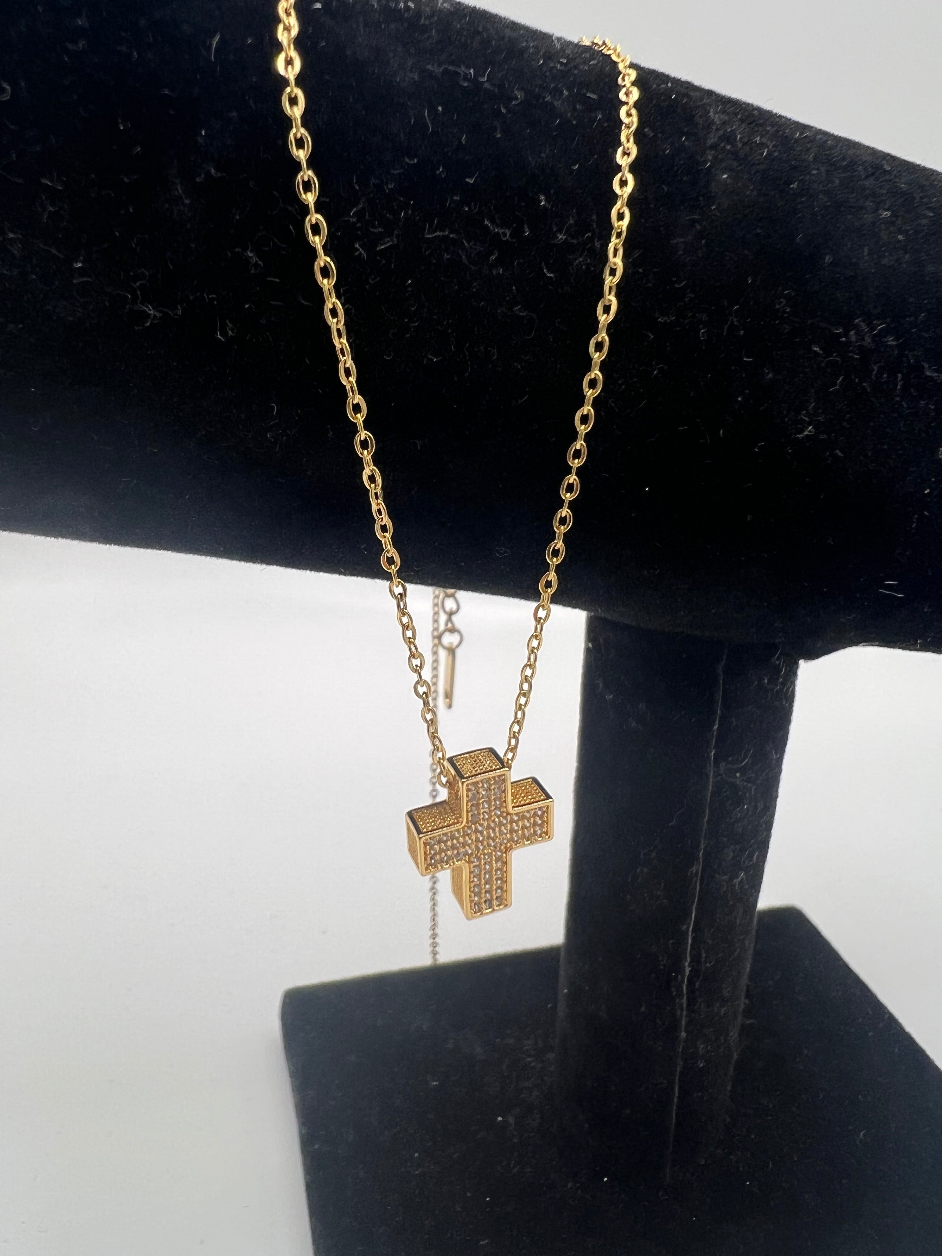 COLLANA JESUS DIAMANTINI