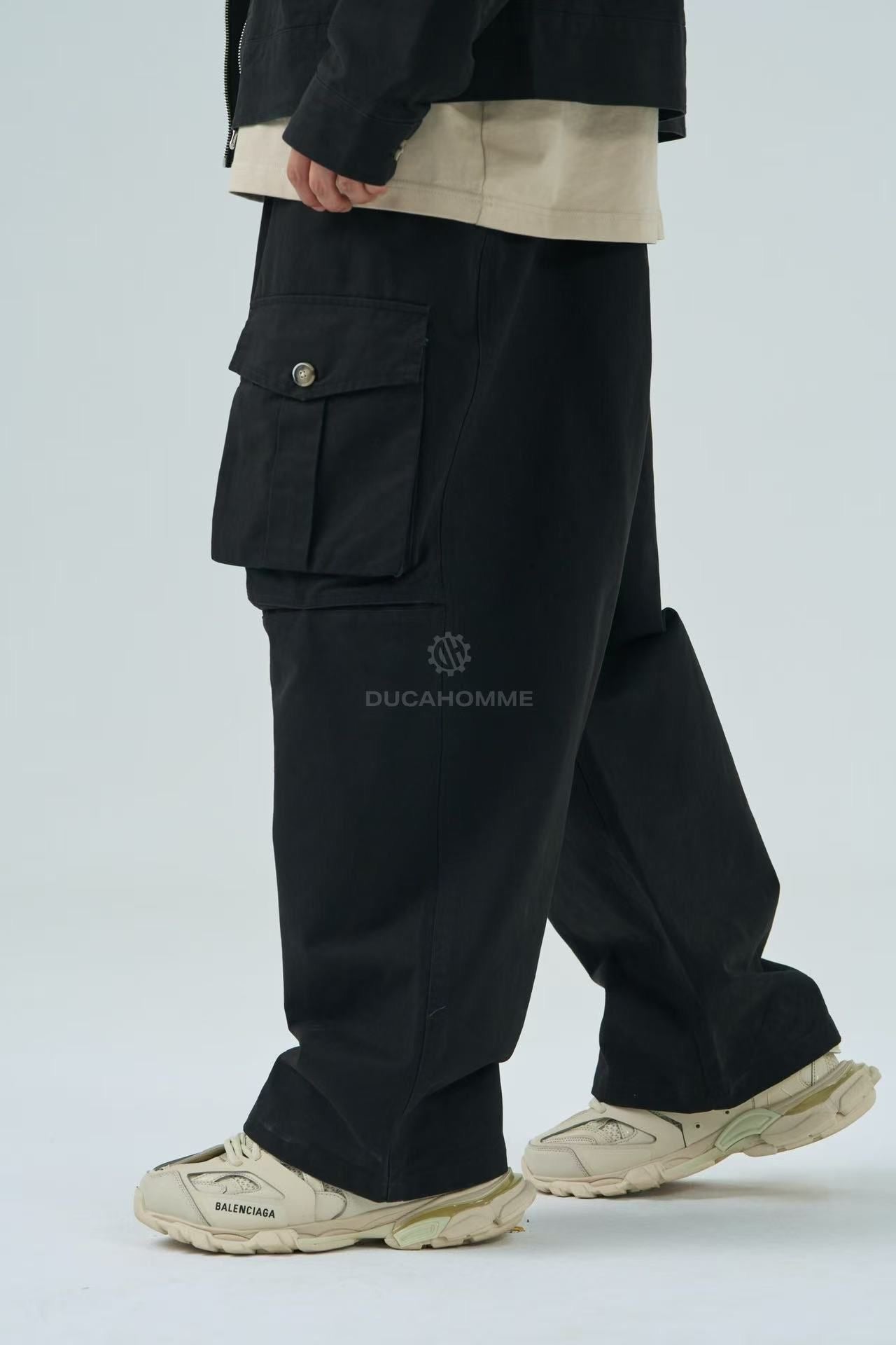 Pantalone Tasca Frontale Nero