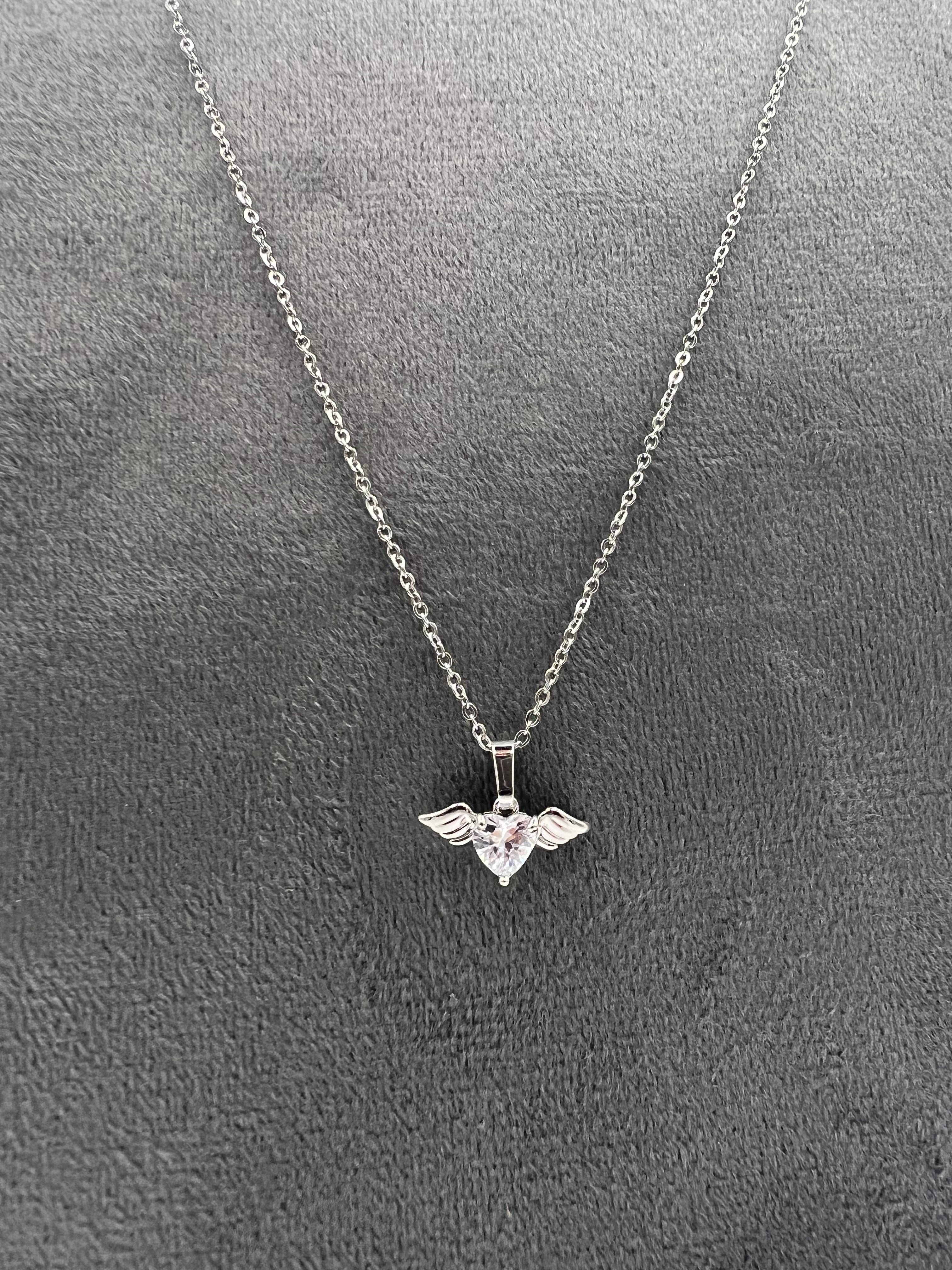 COLLANA CUORE DIAMANTE  ALI