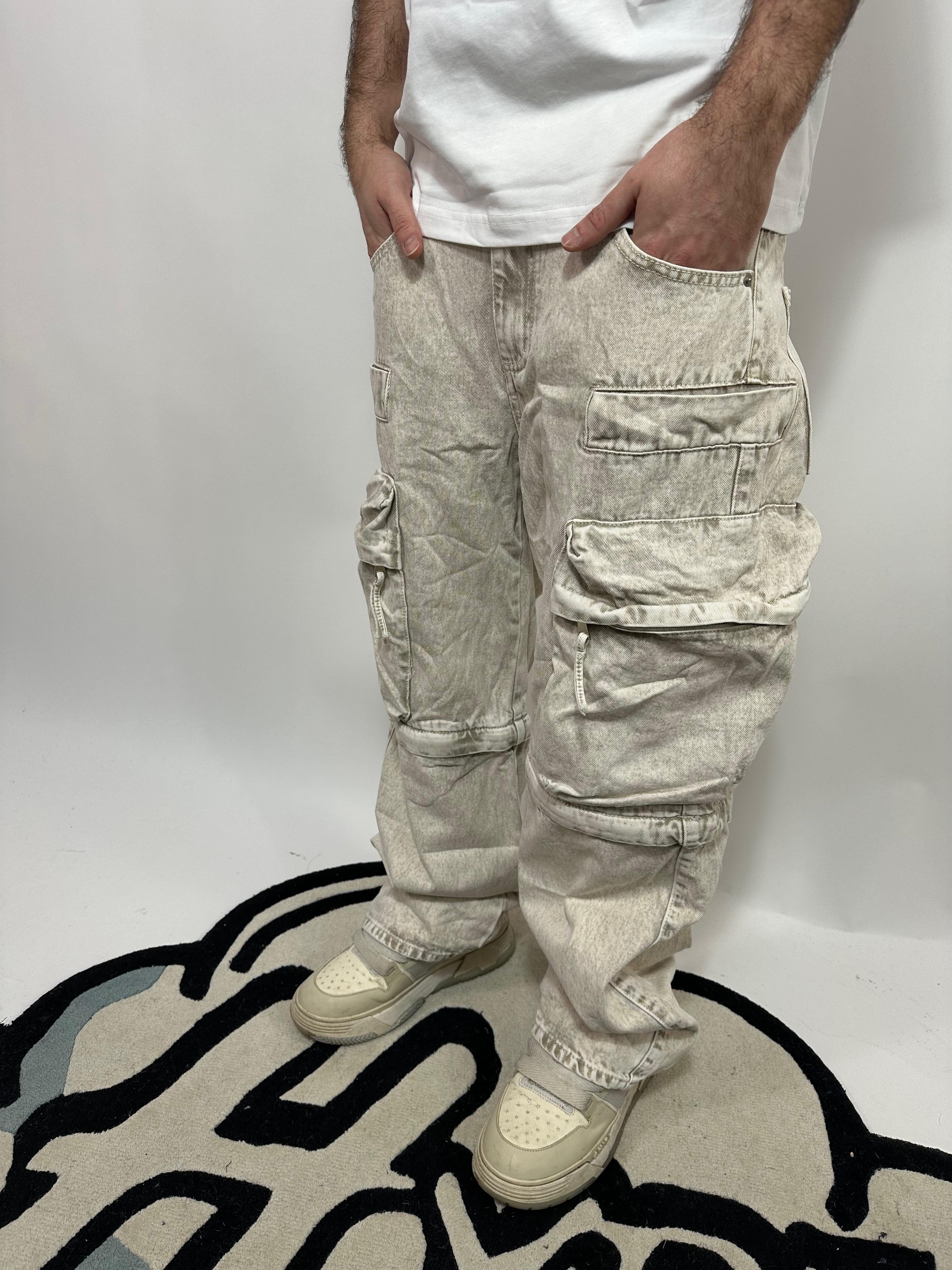JEANS CARGO DIVENTA ANCHE CORTO ESTIVO