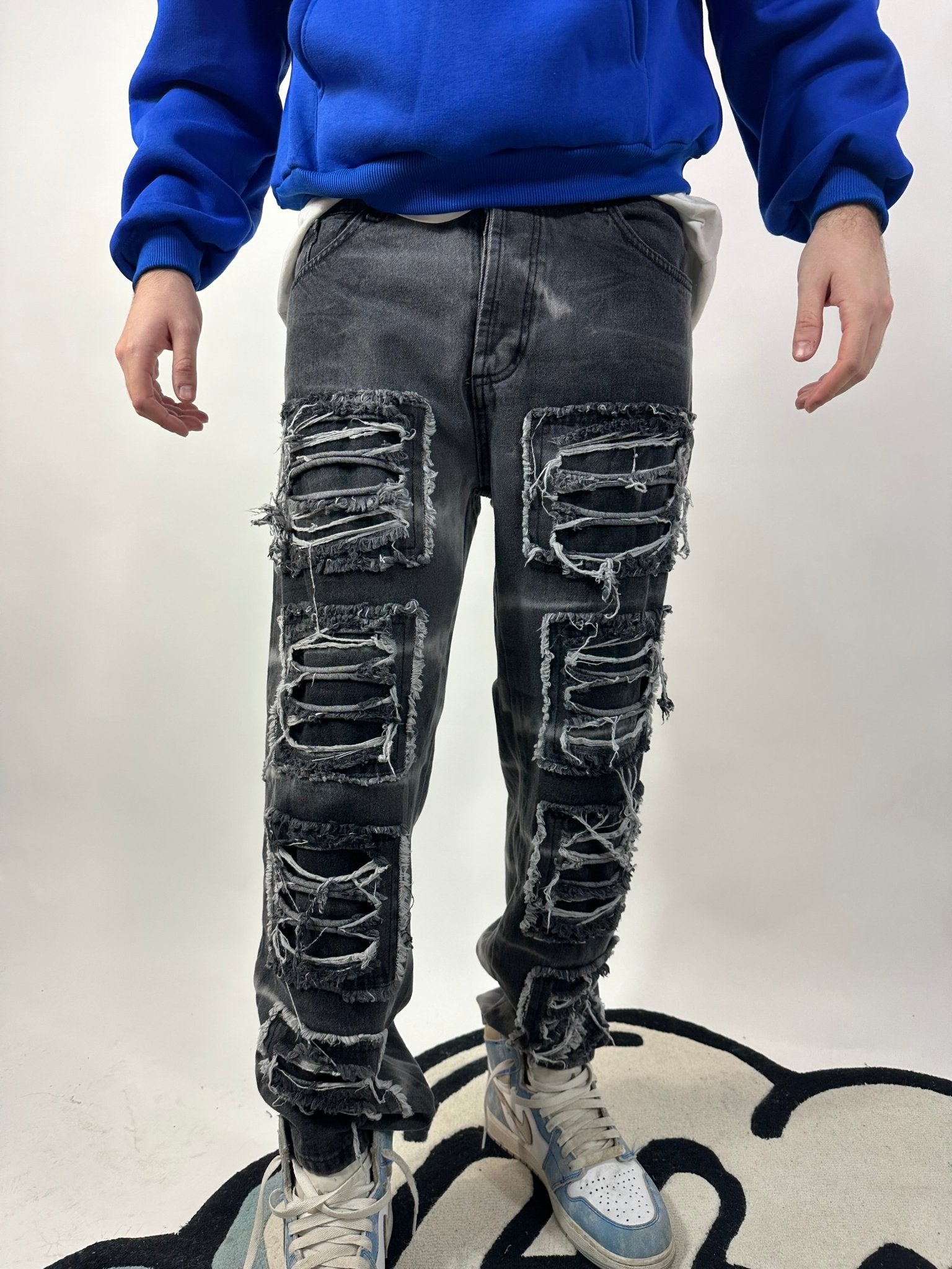 JEANS RONDO GRIGIO SFUMATO