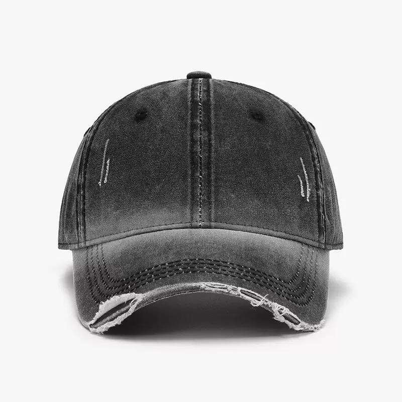 Cappello Jeans Sfumato Nero